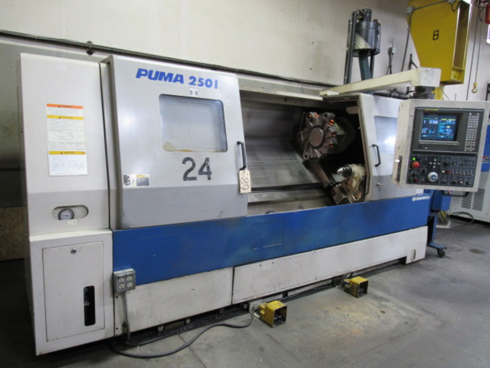 Daewoo Puma 250LB CNC Turning Center - Image 7 of 9