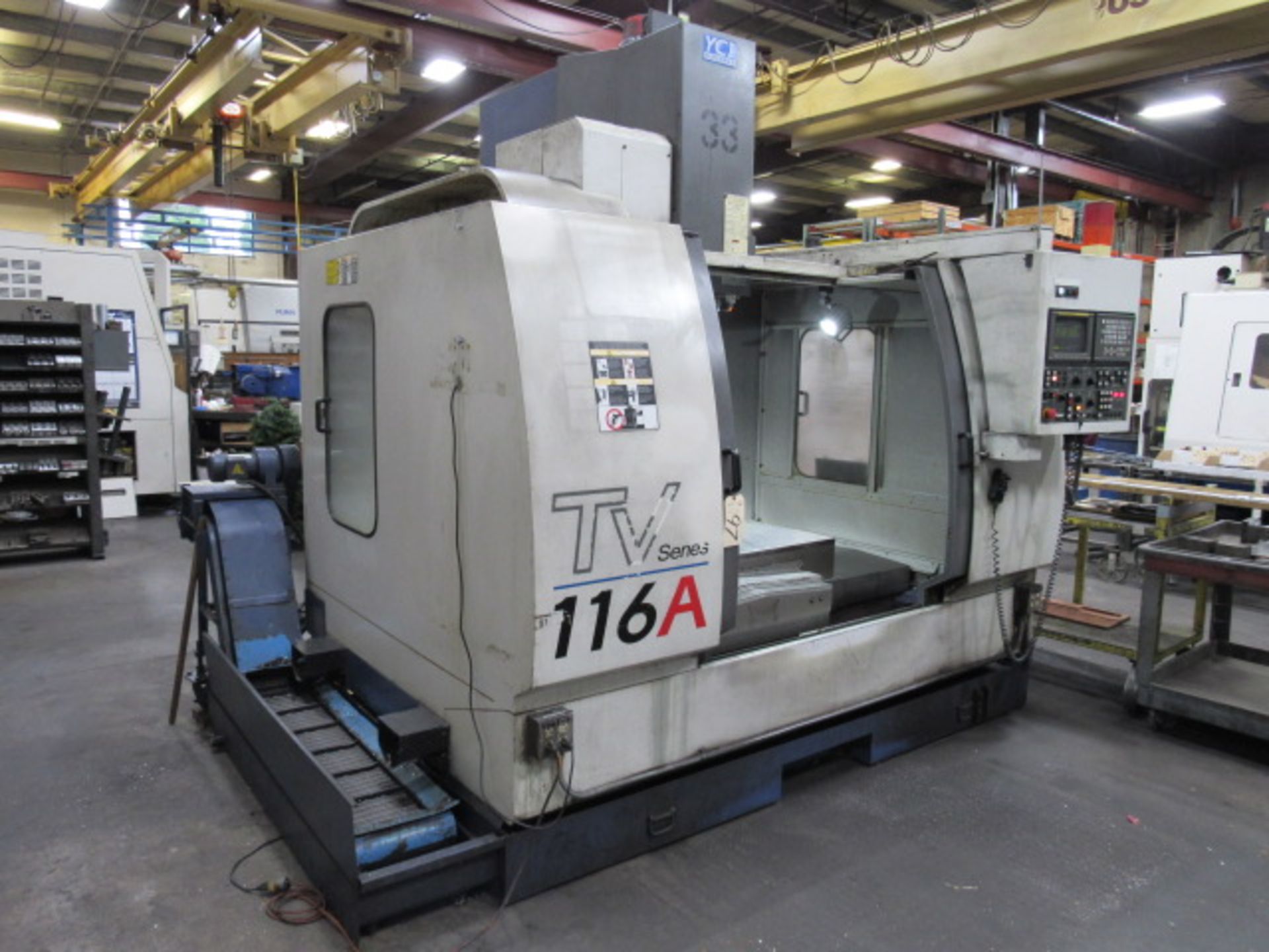 YCI Supermax TV 116A CNC Vertical Machining Center - Image 6 of 8