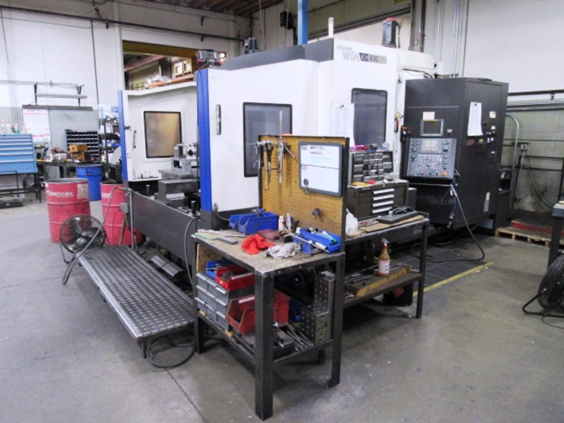 Hyundai WIA KH63G 4-Axis CNC Horizontal Machining Center - Image 2 of 14