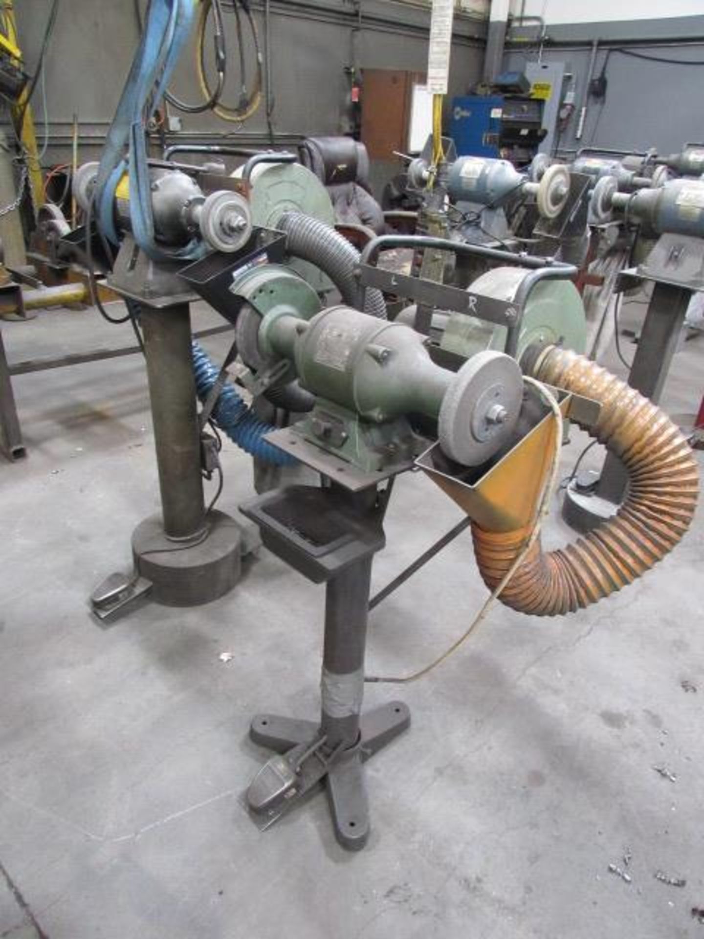 (2) Double End Pedestal Grinders