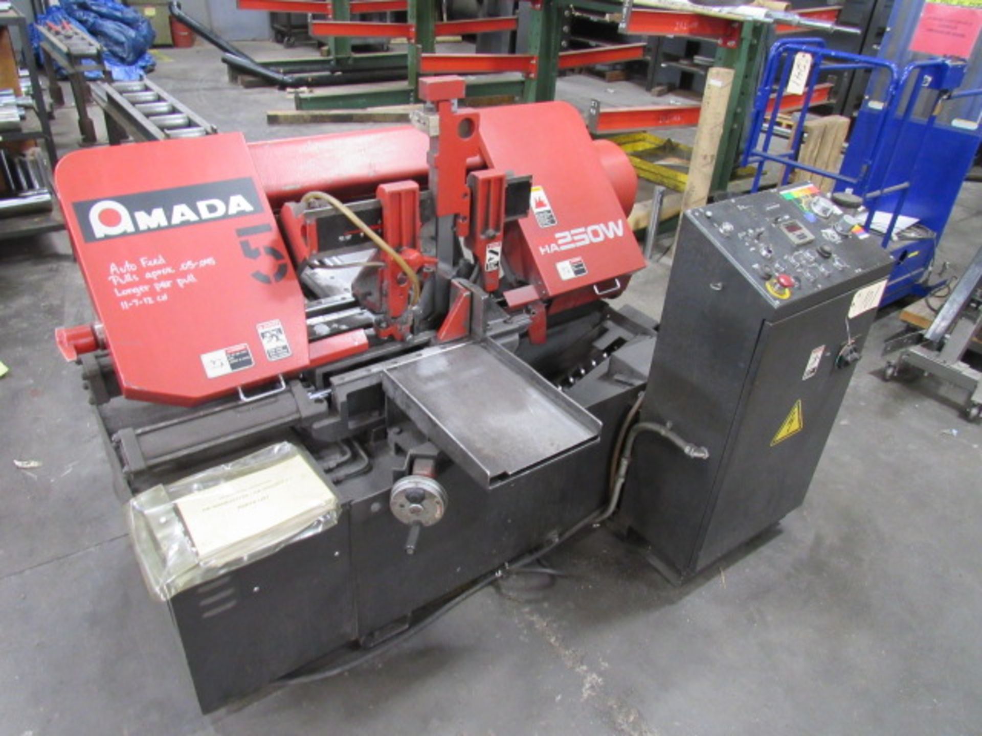 Amada HA250W Automatic Horizontal Bandsaw - Image 4 of 8