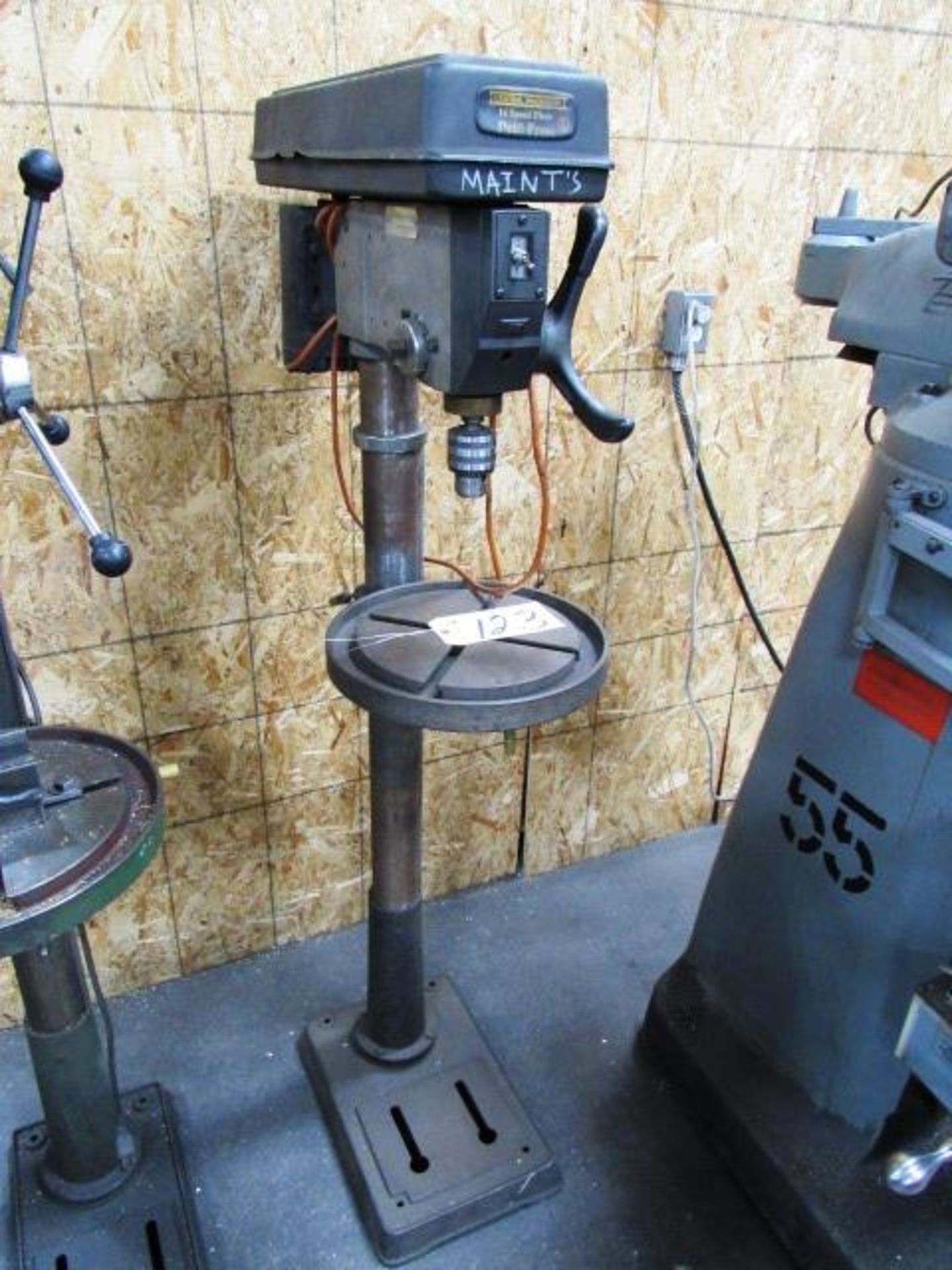 Central Mach 16 Speed Drill Press