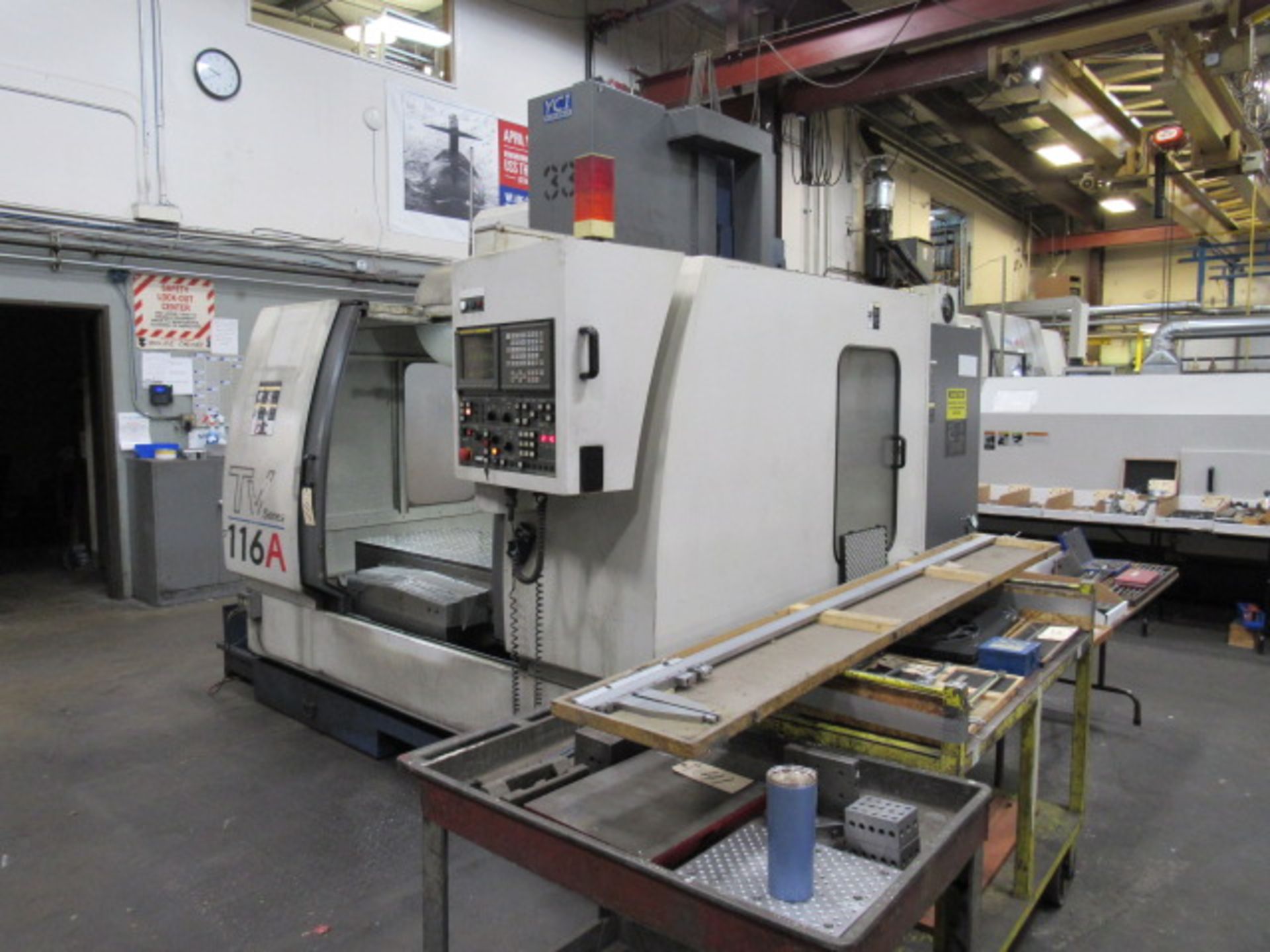 YCI Supermax TV 116A CNC Vertical Machining Center - Image 7 of 8