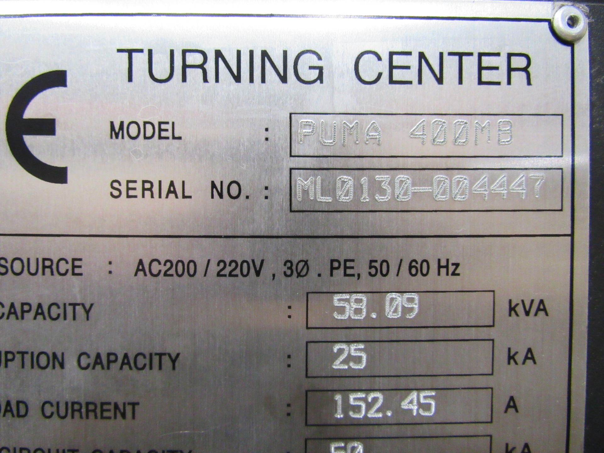 Doosan Puma 400M CNC Turning Center - Image 3 of 7