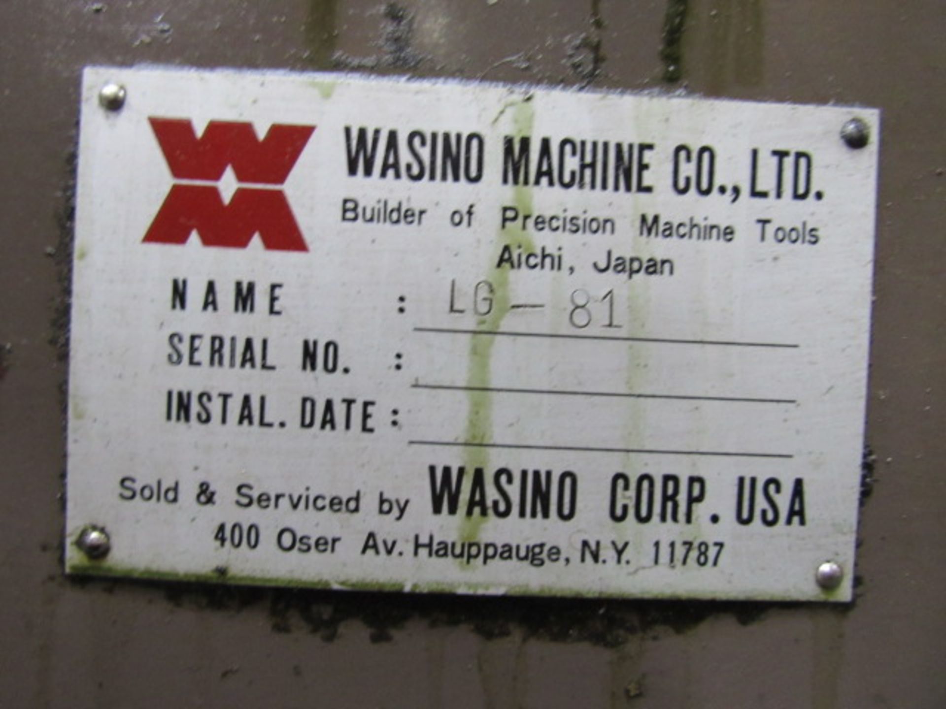 Wasino LG81 Gang Turn Lathe - Image 10 of 10