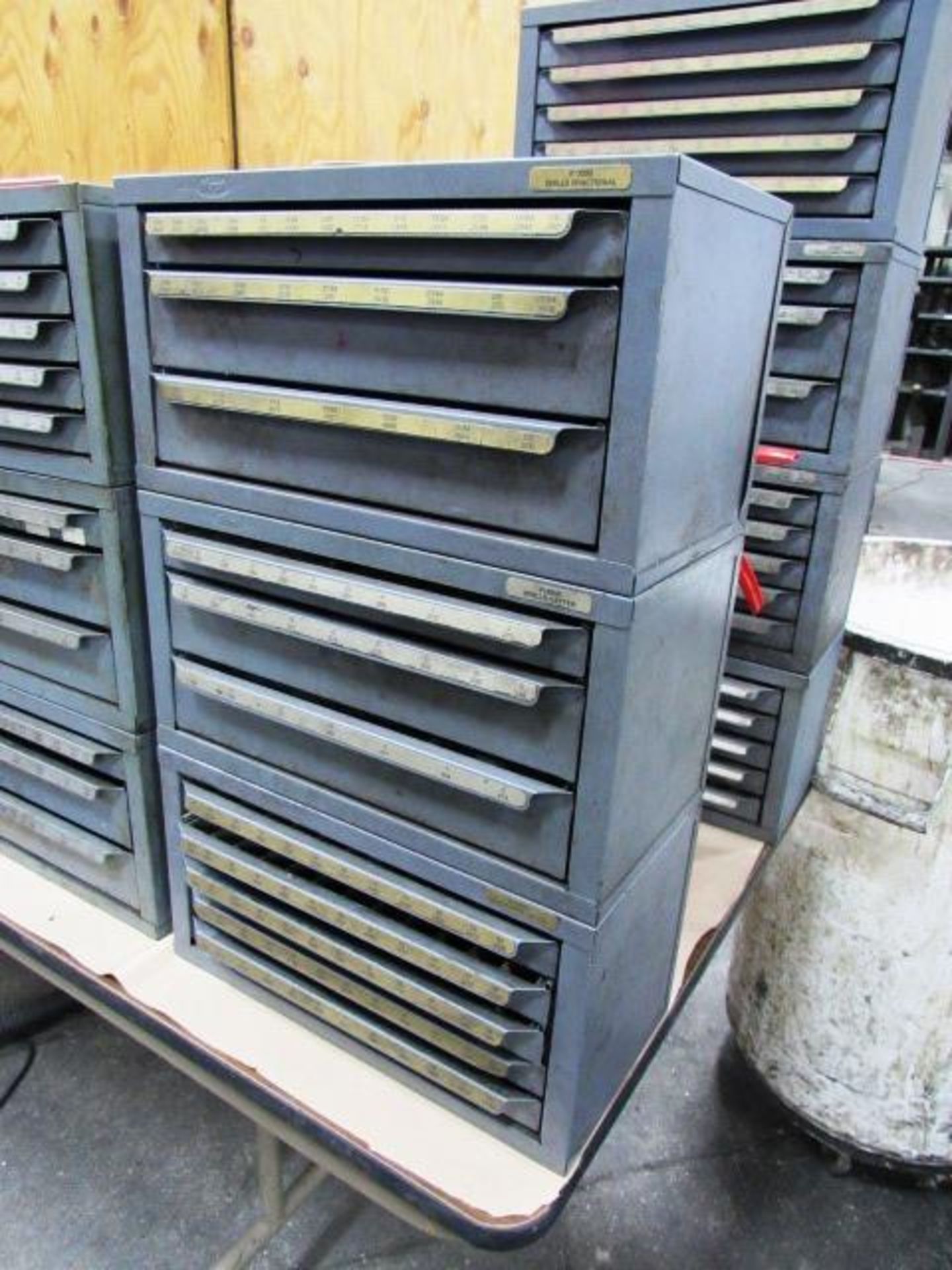 (3) Huot Index Boxes with Tooling