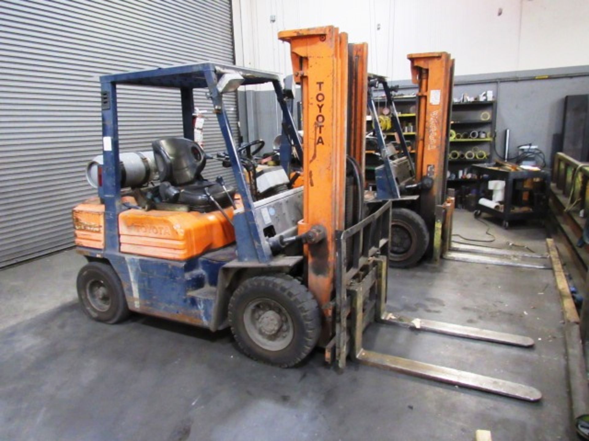 Toyota 5FGL25 5,000lb Capacity Outdoor LP Forklift