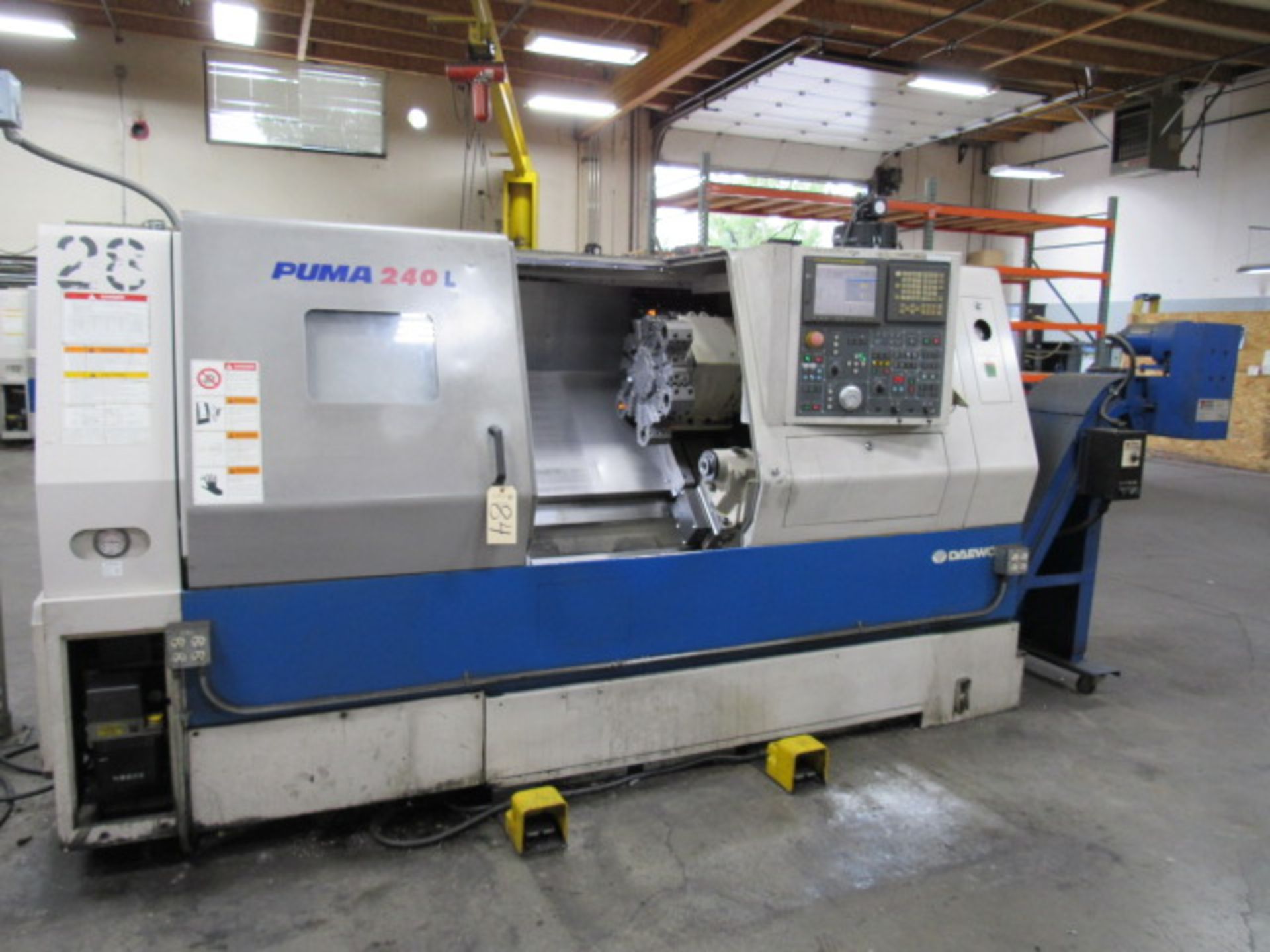 Daewoo Puma 240L CNC Turning Center - Image 5 of 9