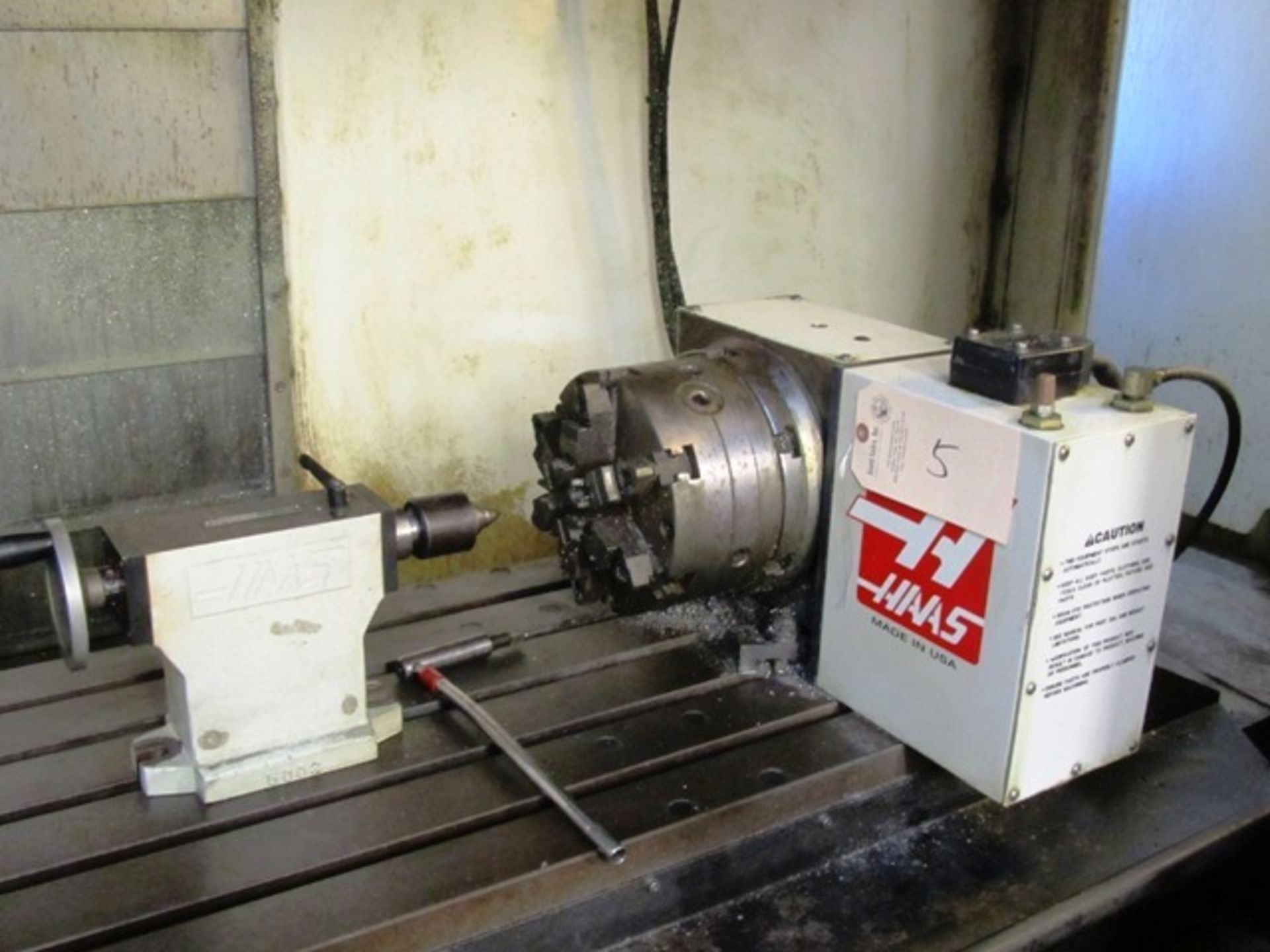 Haas 4th Axis Rotary Table