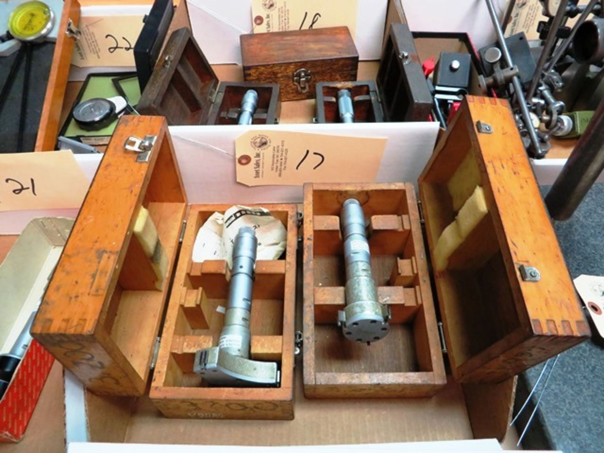 (2) SPI Hole Test Micrometers