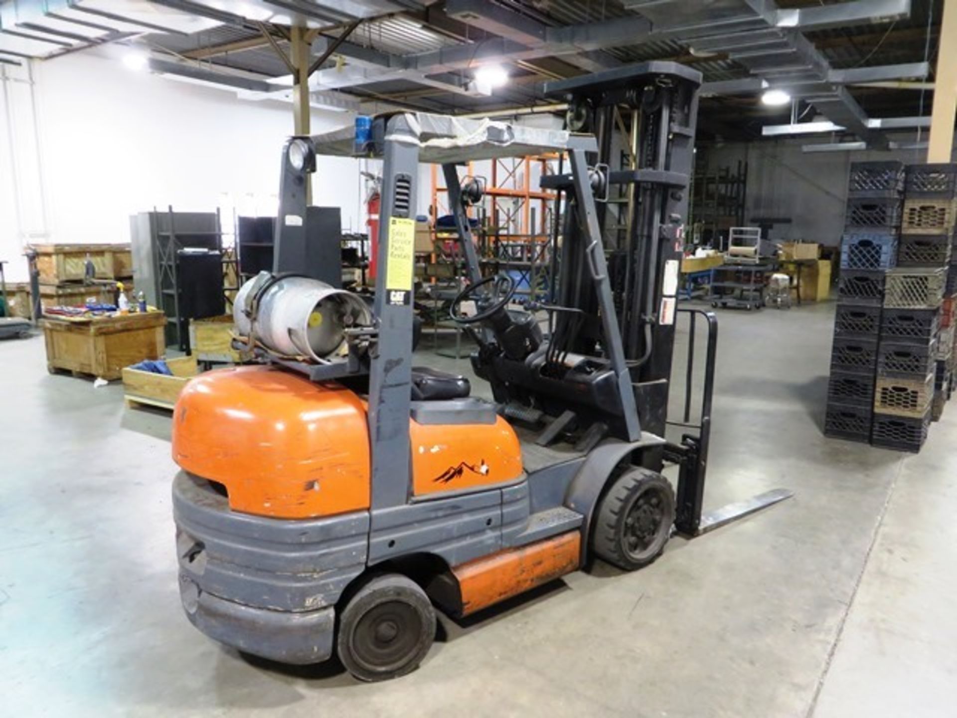 Toyota 6FGCU50 5,000 lb Capacity Propane Forklift - Image 3 of 4