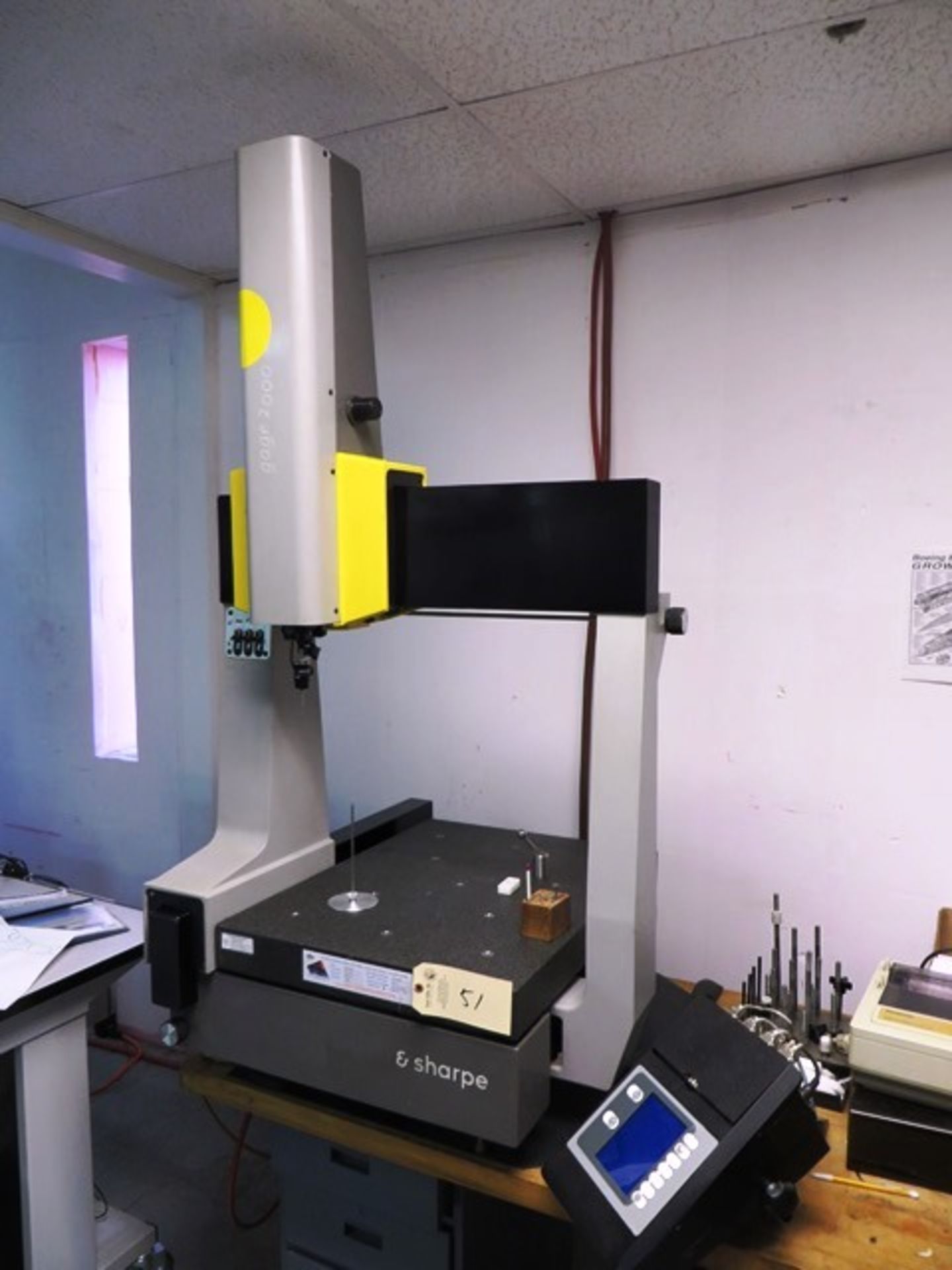 Brown & Sharpe Gage 2000 Bench Type Coordinate Measuring Machine - Image 2 of 3