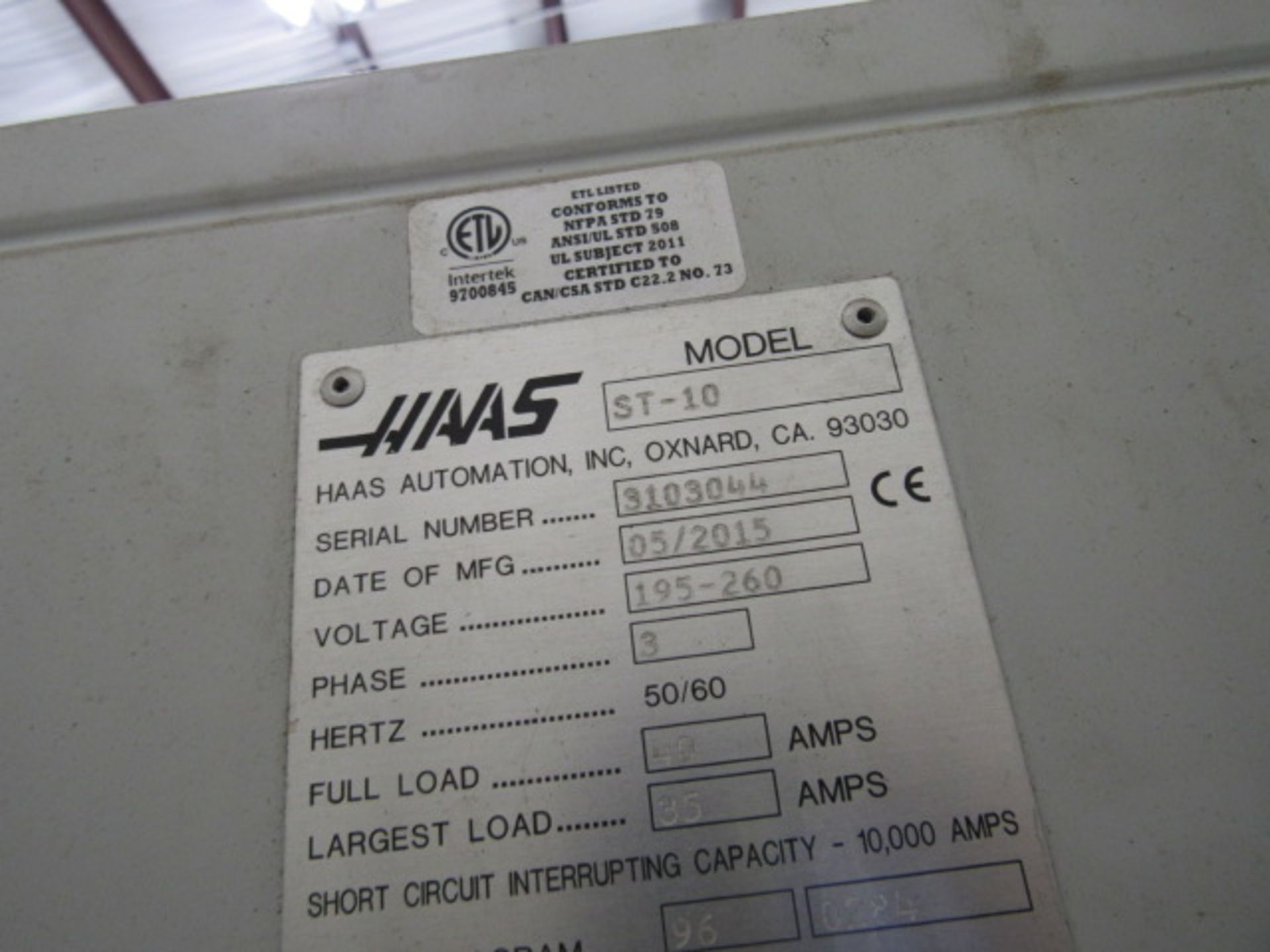 Haas ST10 CNC Lathe - Image 7 of 7
