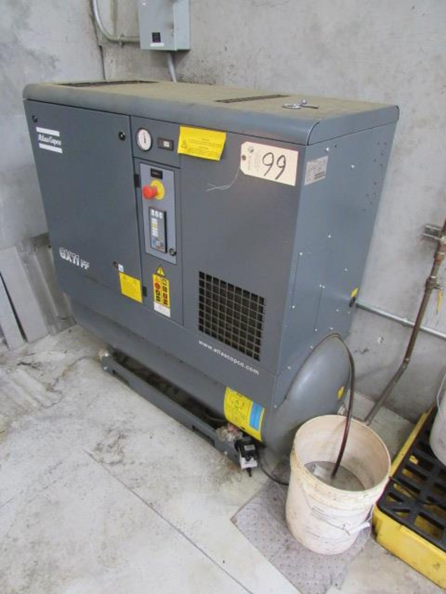 Atlas Copco GX11FF 15hp Rotary Screw Air Compressor - Image 3 of 8