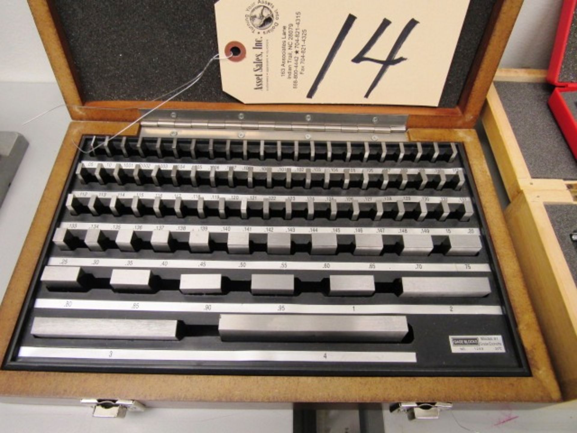 Precision #1288 Gauge Block Set