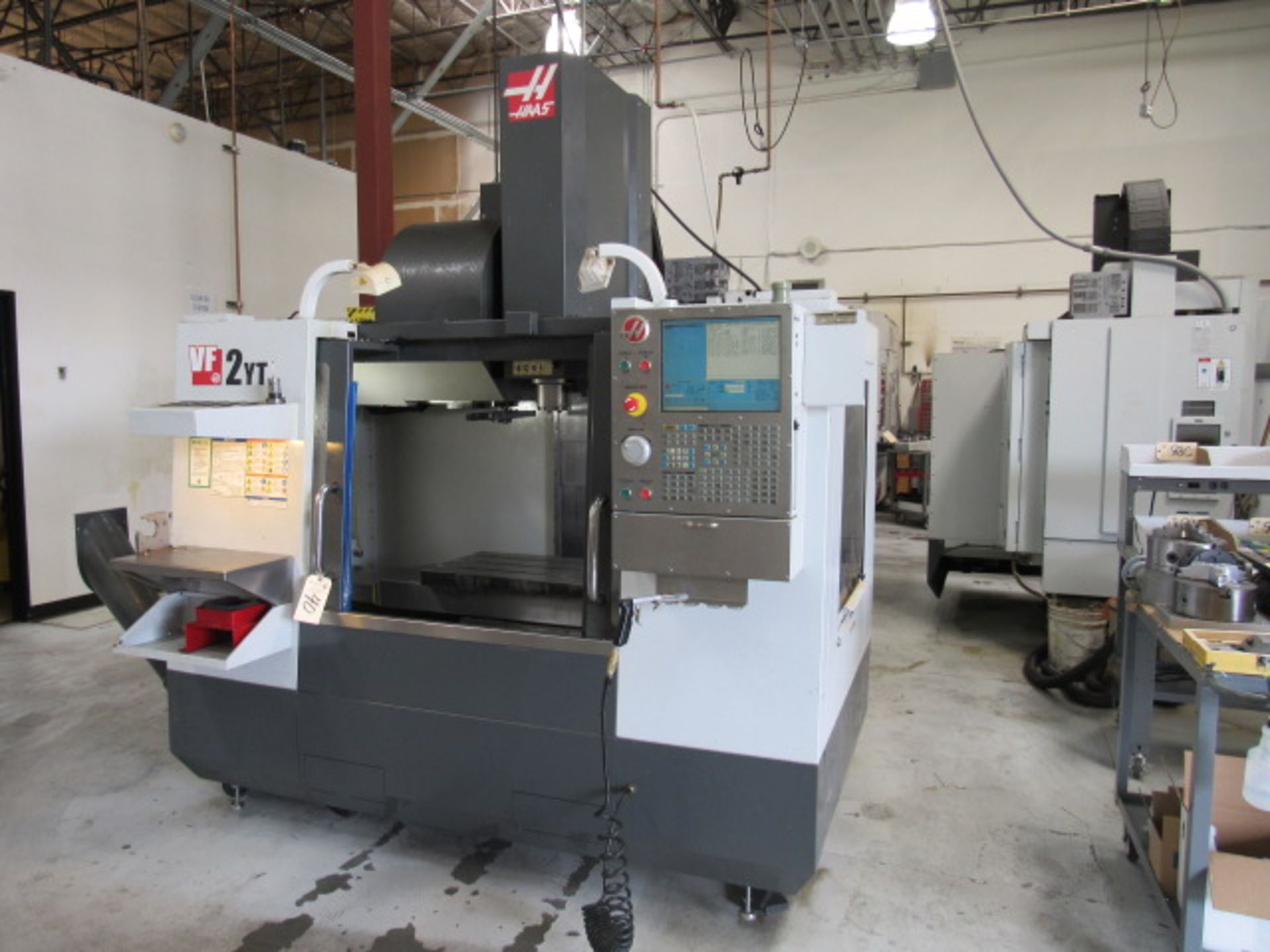 Haas VF-2YT Extended Travel CNC Vertical Machining Center - Image 5 of 8