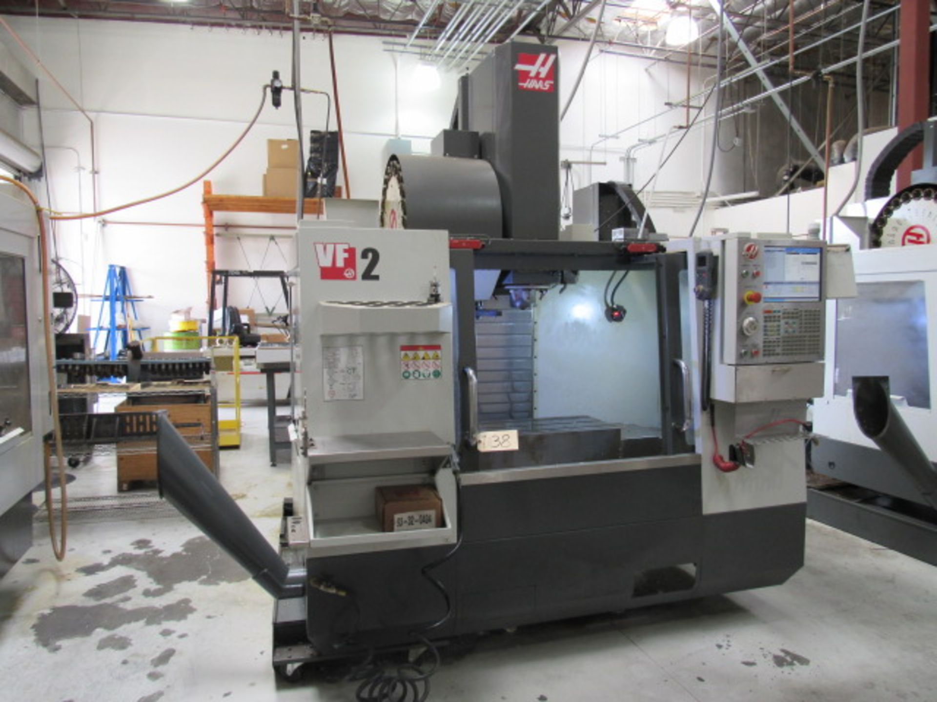 Haas VF2 CNC Vertical Machining Center - Image 6 of 9