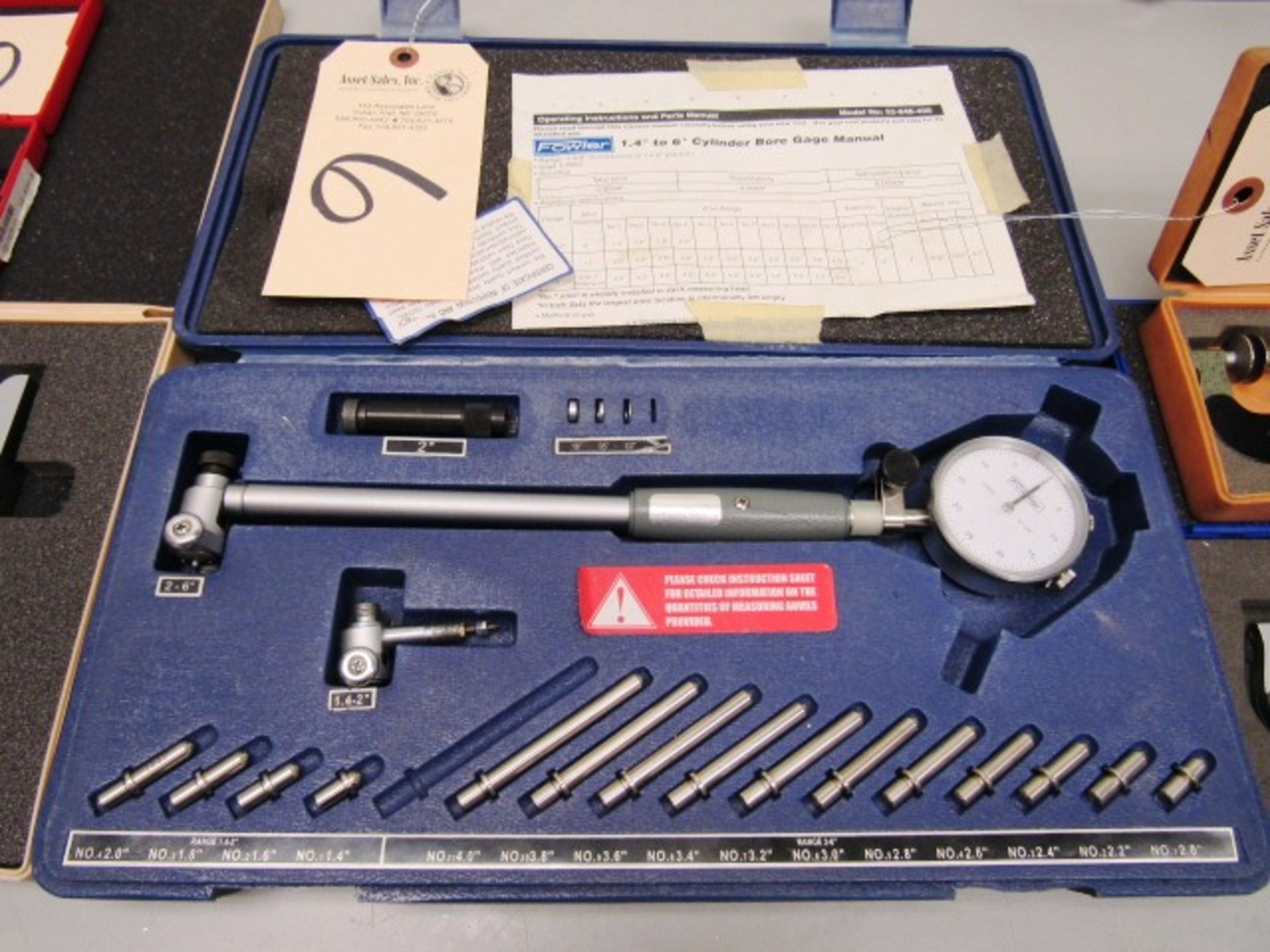 Fowler 1.4'' - 6'' Cylinder Bore Gauge