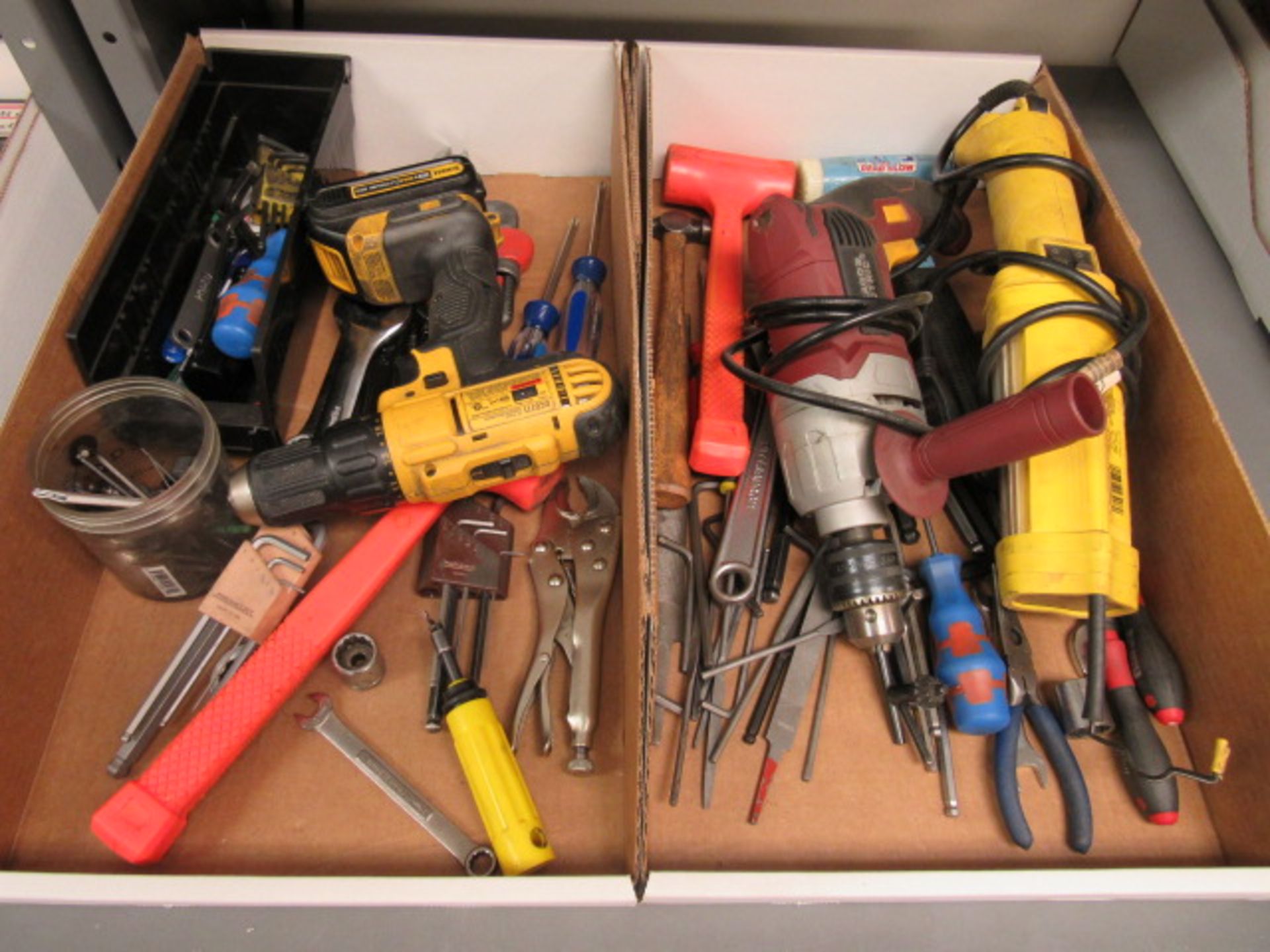 (2) Boxes of Shop Tools