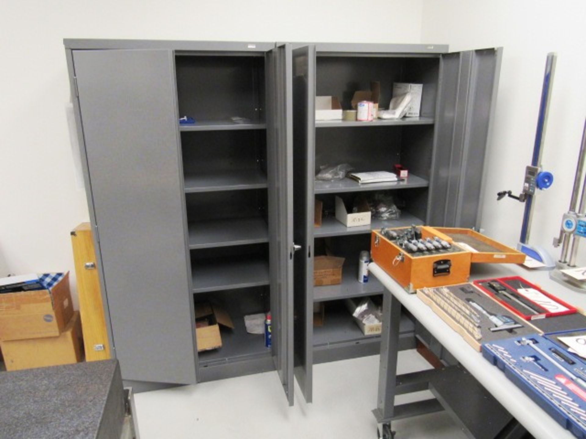 (2) Cabinets with Contents