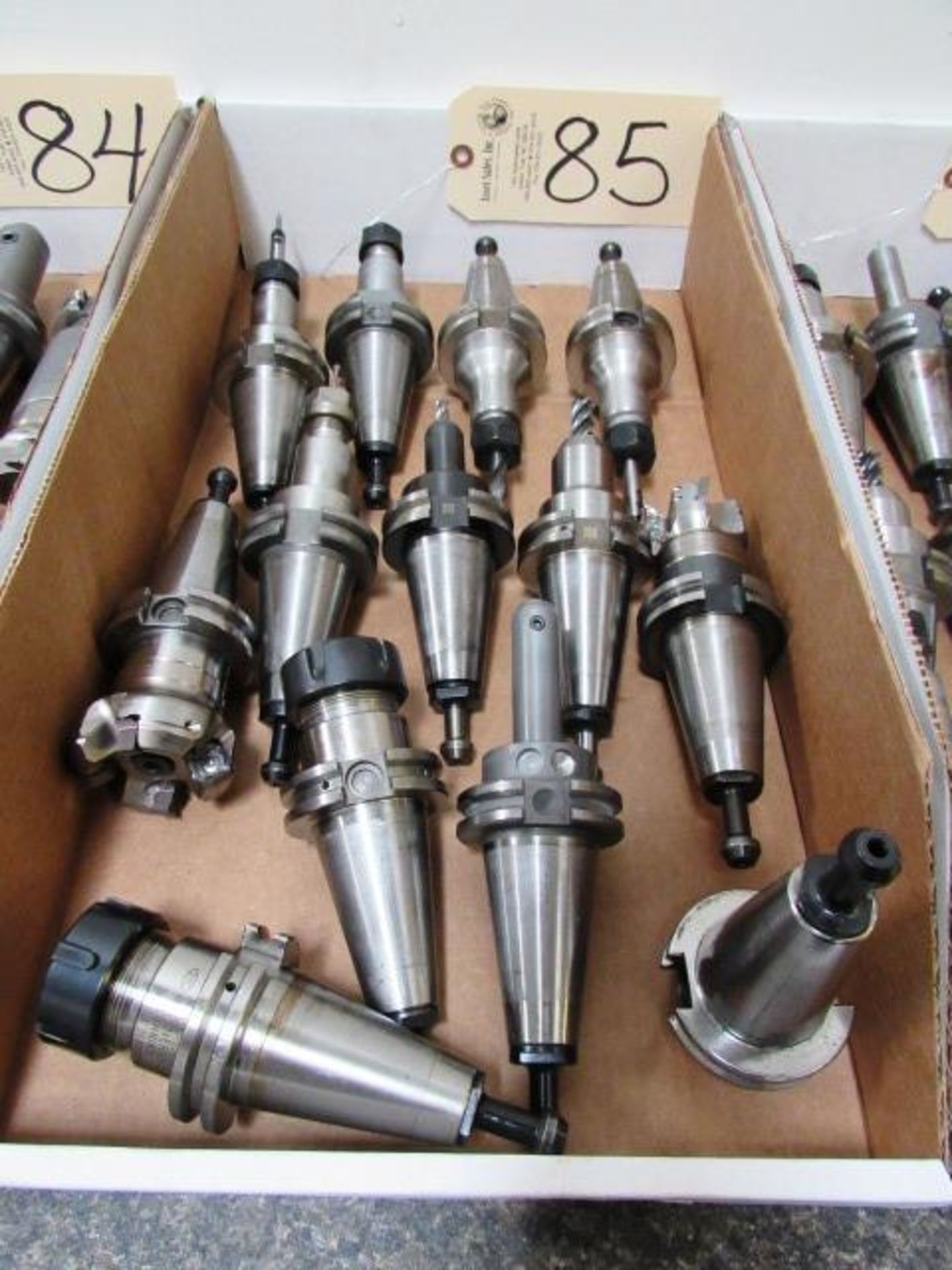 (13) 40 Taper Toolholders (no rack)