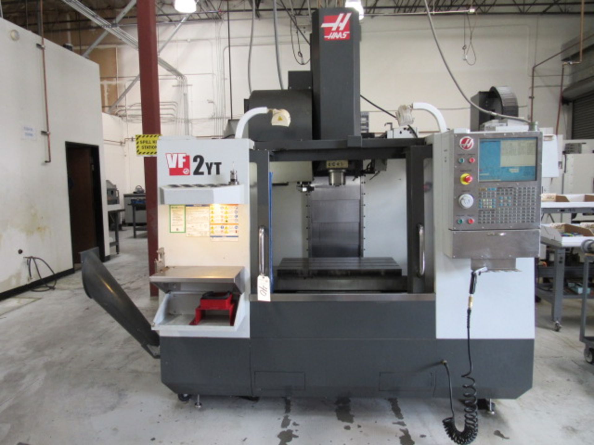 Haas VF-2YT Extended Travel CNC Vertical Machining Center - Image 2 of 8
