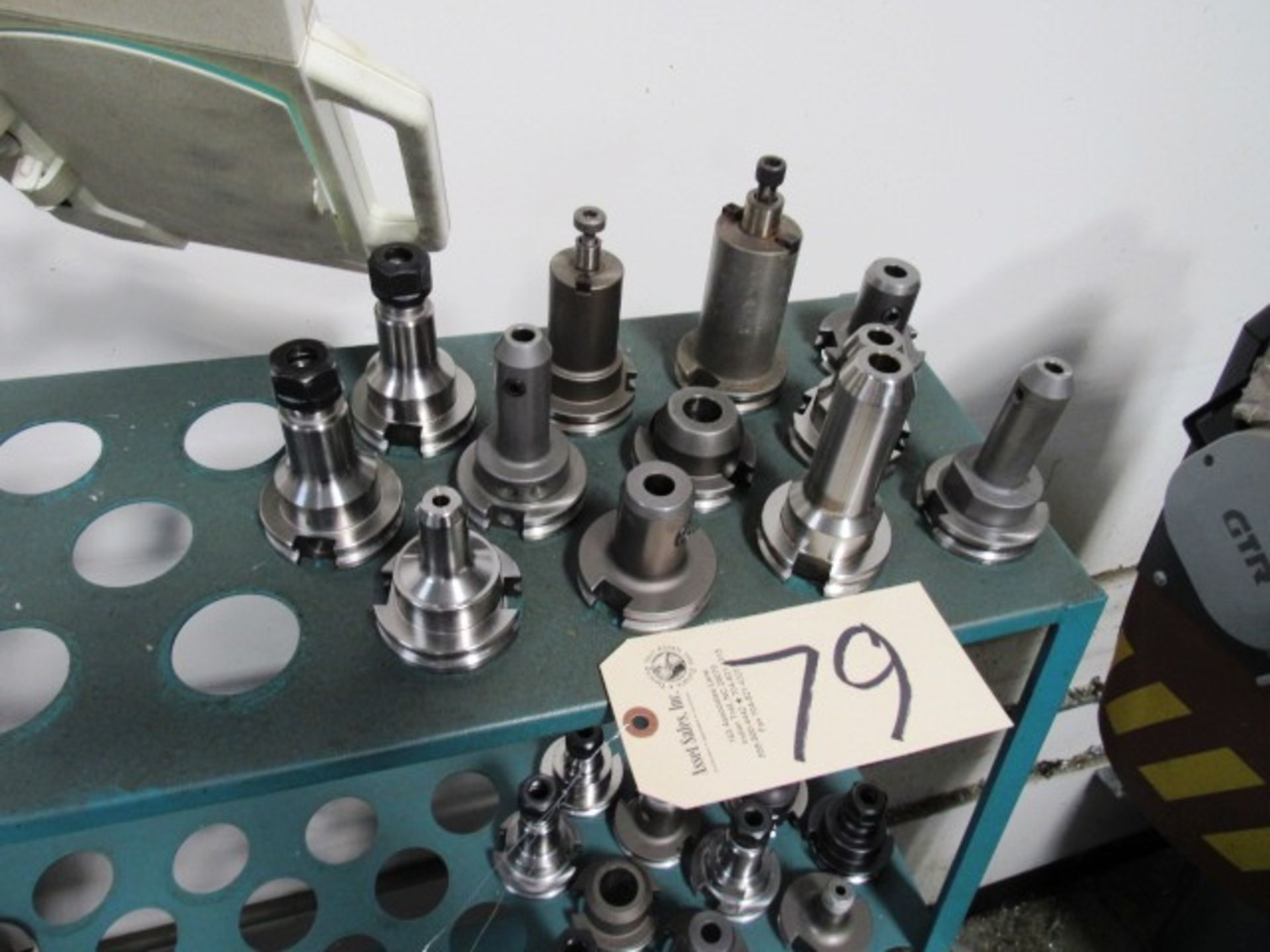 (12) 40 Taper Toolholders (no rack)