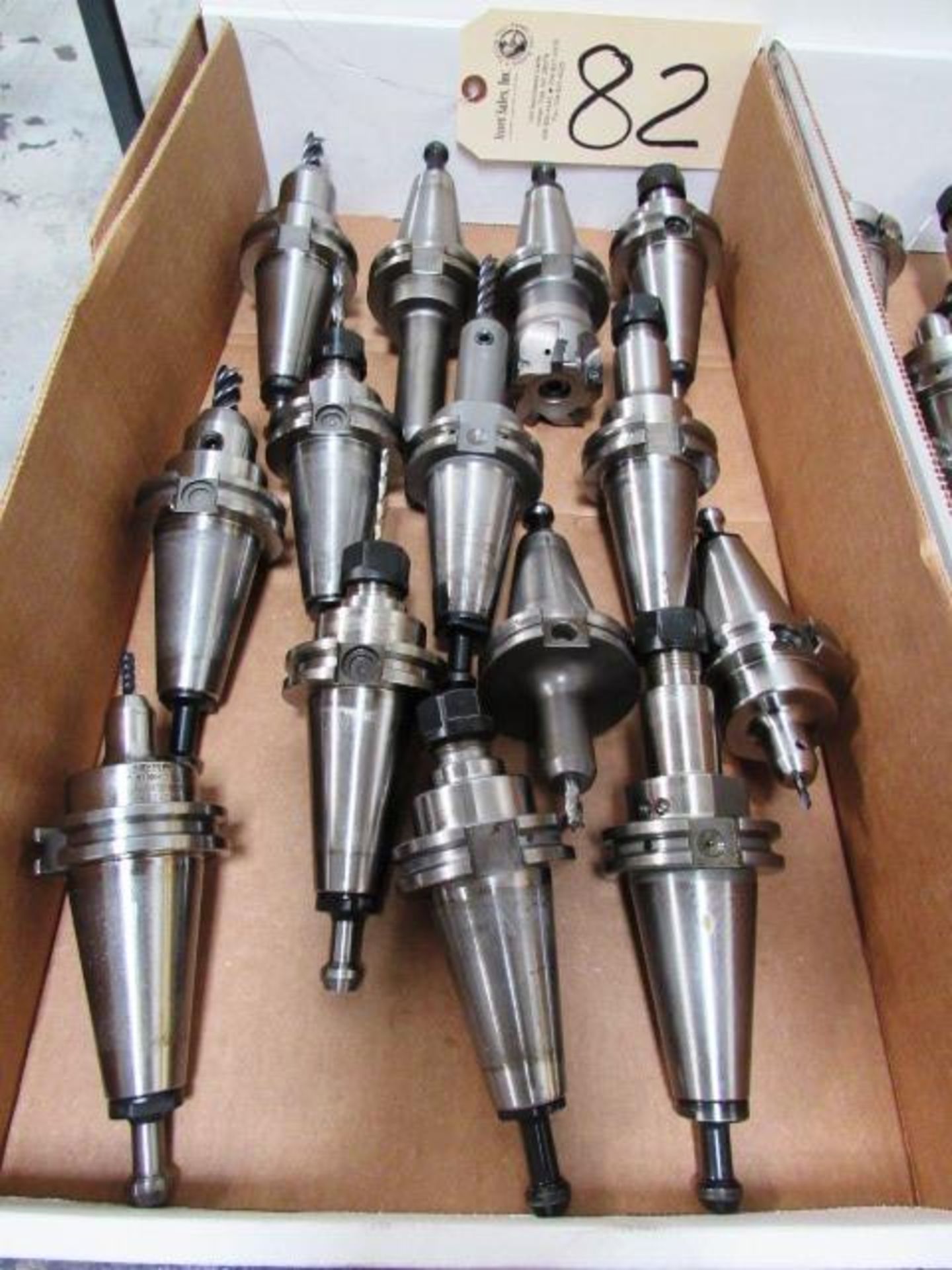 (13) 40 Taper Tool Holders (no rack)