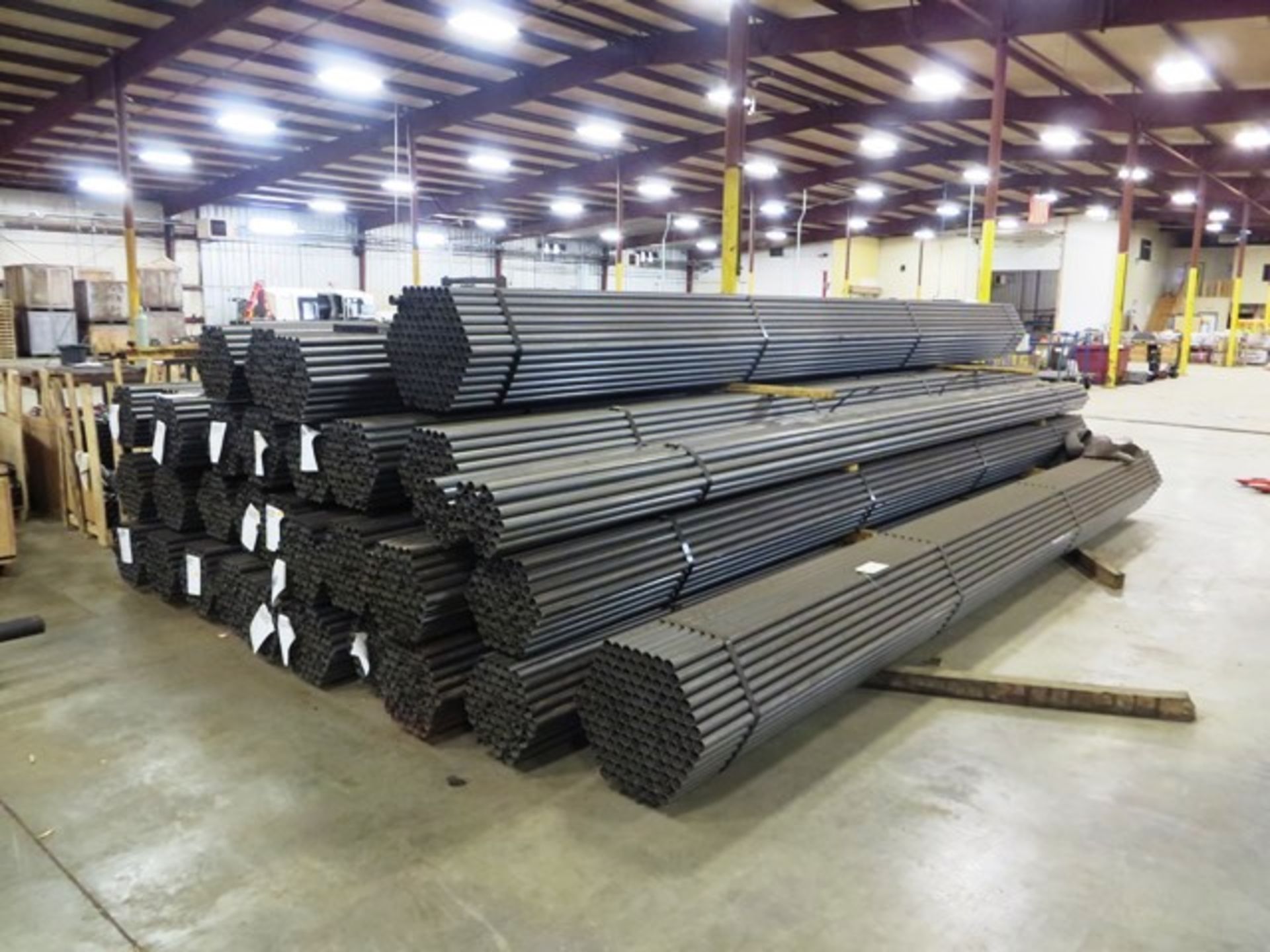 1-5/8" x Approx 34,000' of Steel Piping, & 2" x 0.65" Tube, Approx 1200'