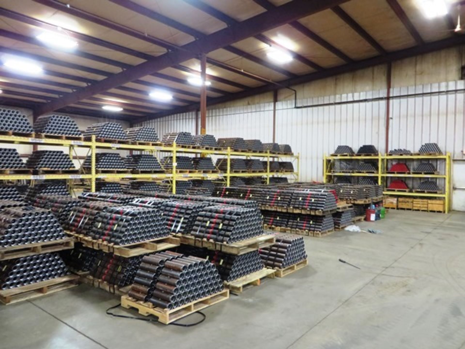 7 Sections of Pallet Racking (no contents)