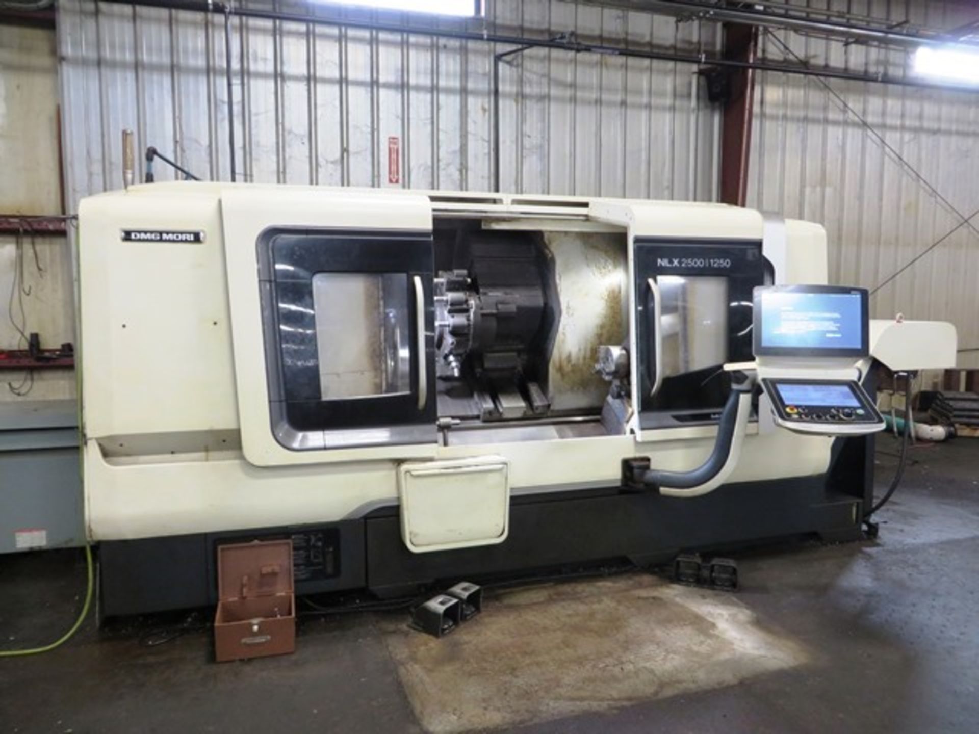 DMG Mori NLX2500/1250 CNC Turning Center with Collet Chuck, Main Spindle 8'' 3-Jaw Chuck, Sub - Bild 3 aus 5