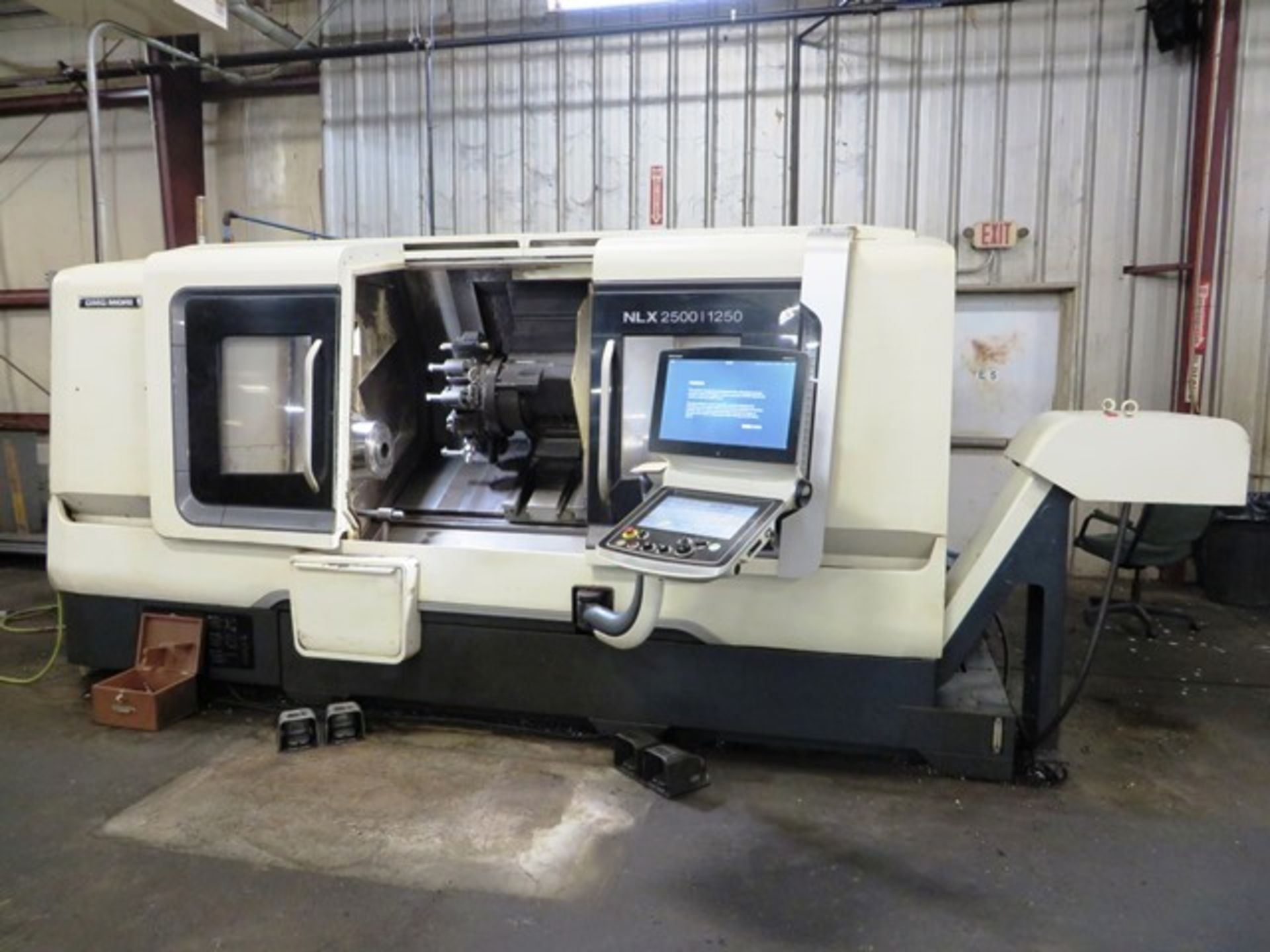 DMG Mori NLX2500/1250 CNC Turning Center with Collet Chuck, Main Spindle 8'' 3-Jaw Chuck, Sub - Bild 4 aus 5