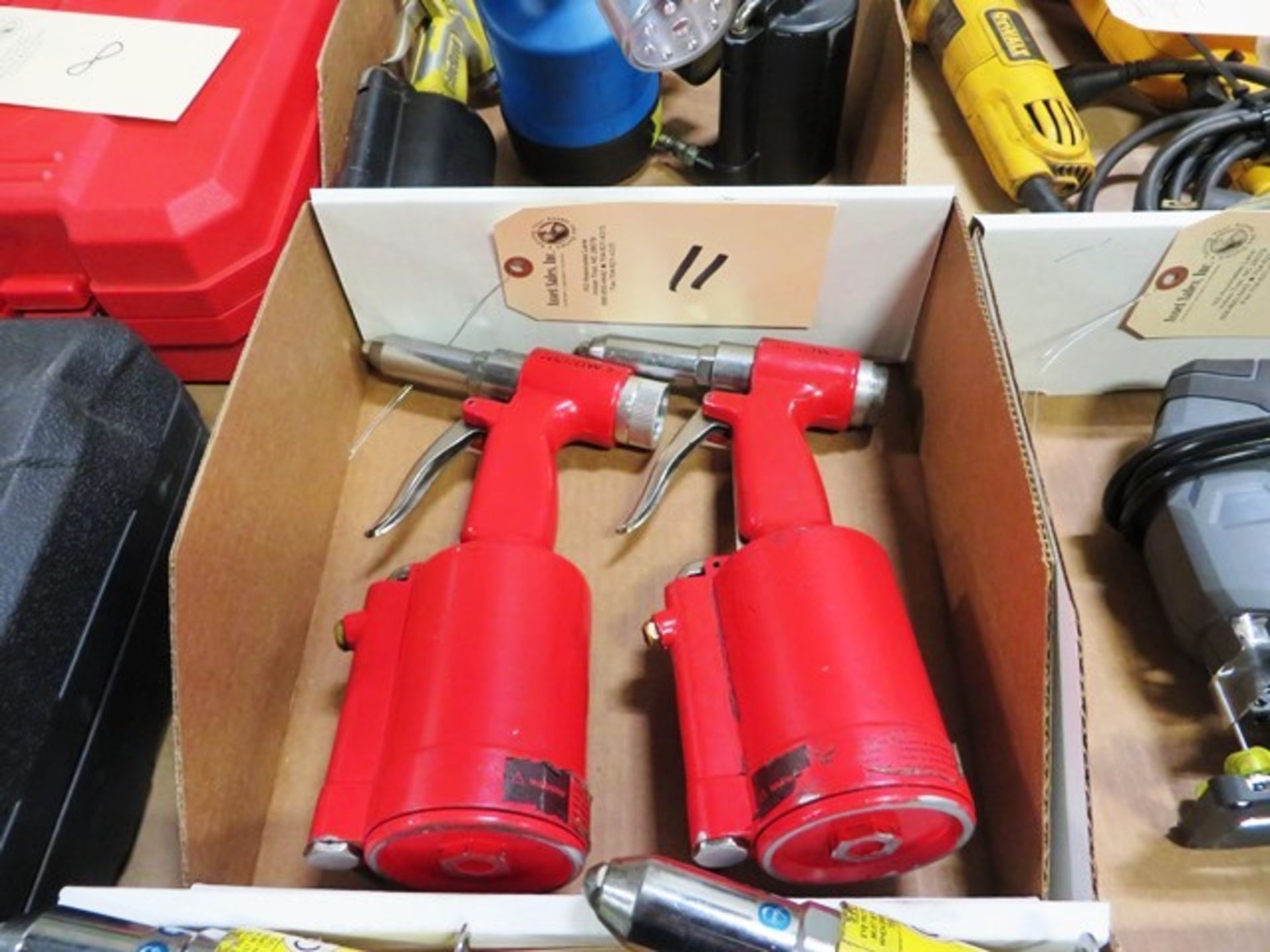 (2) Hanson Rivet Pneumatic Rivet Guns