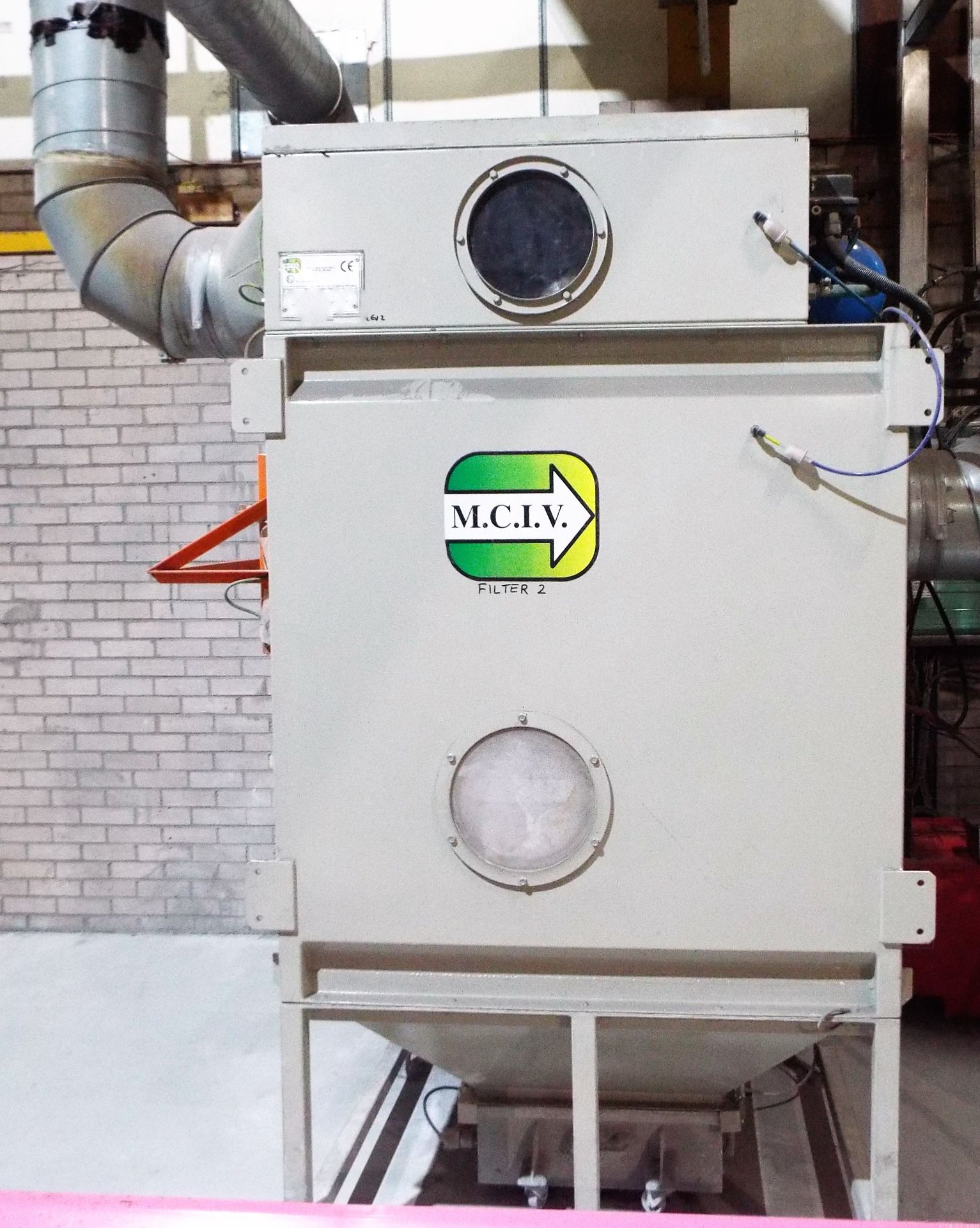 Atex Rated Reverse Jet Dust Extractor