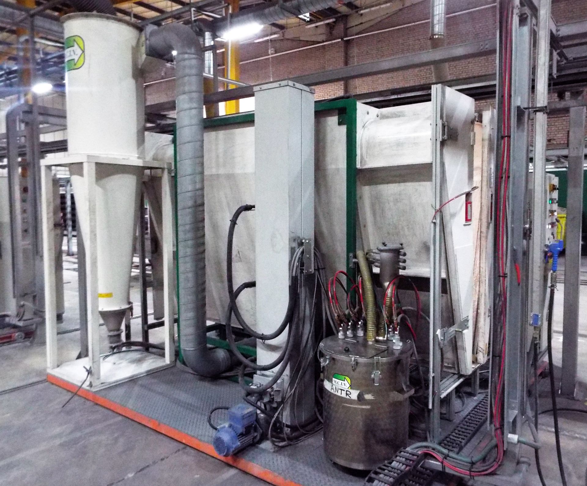 2 Skid Mounted Powder Coating Cabins/Booths & 2 Manual Powder Coating Cabins/Booths cw Support Eqpt - Image 9 of 68