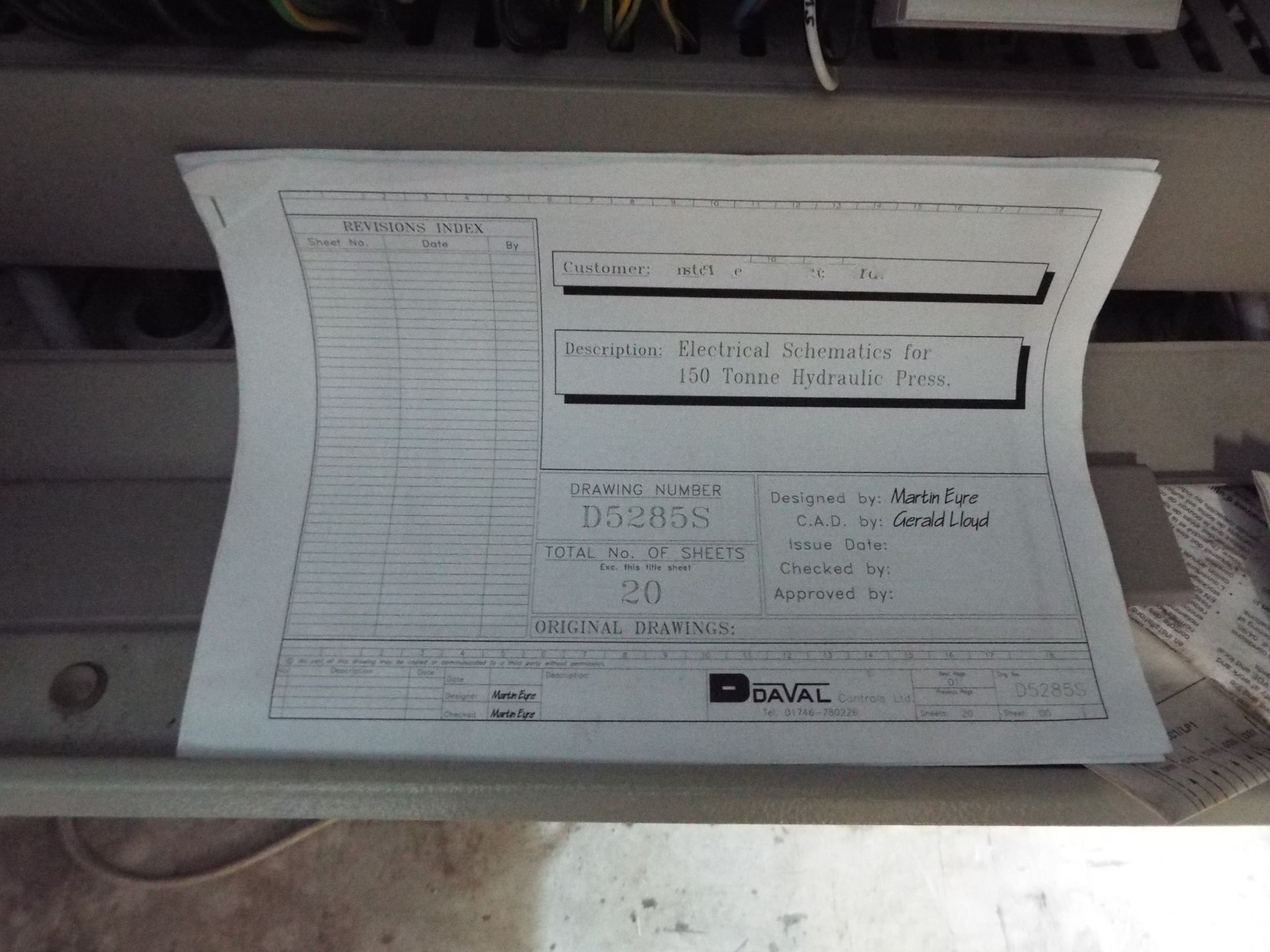 MHG 150Tonne (Maquinaria Hidraulica en General) Hot Compression Moulding Press - Image 14 of 49