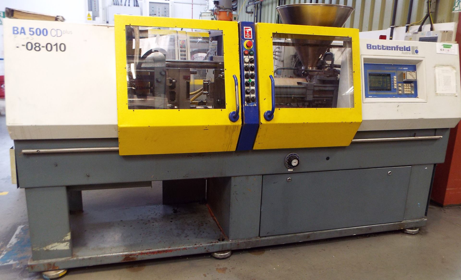 This is for a used Battenfeld BA500 CD Plus Plastic Injection Moulding Machine cw Unilog 4000 - Image 3 of 17