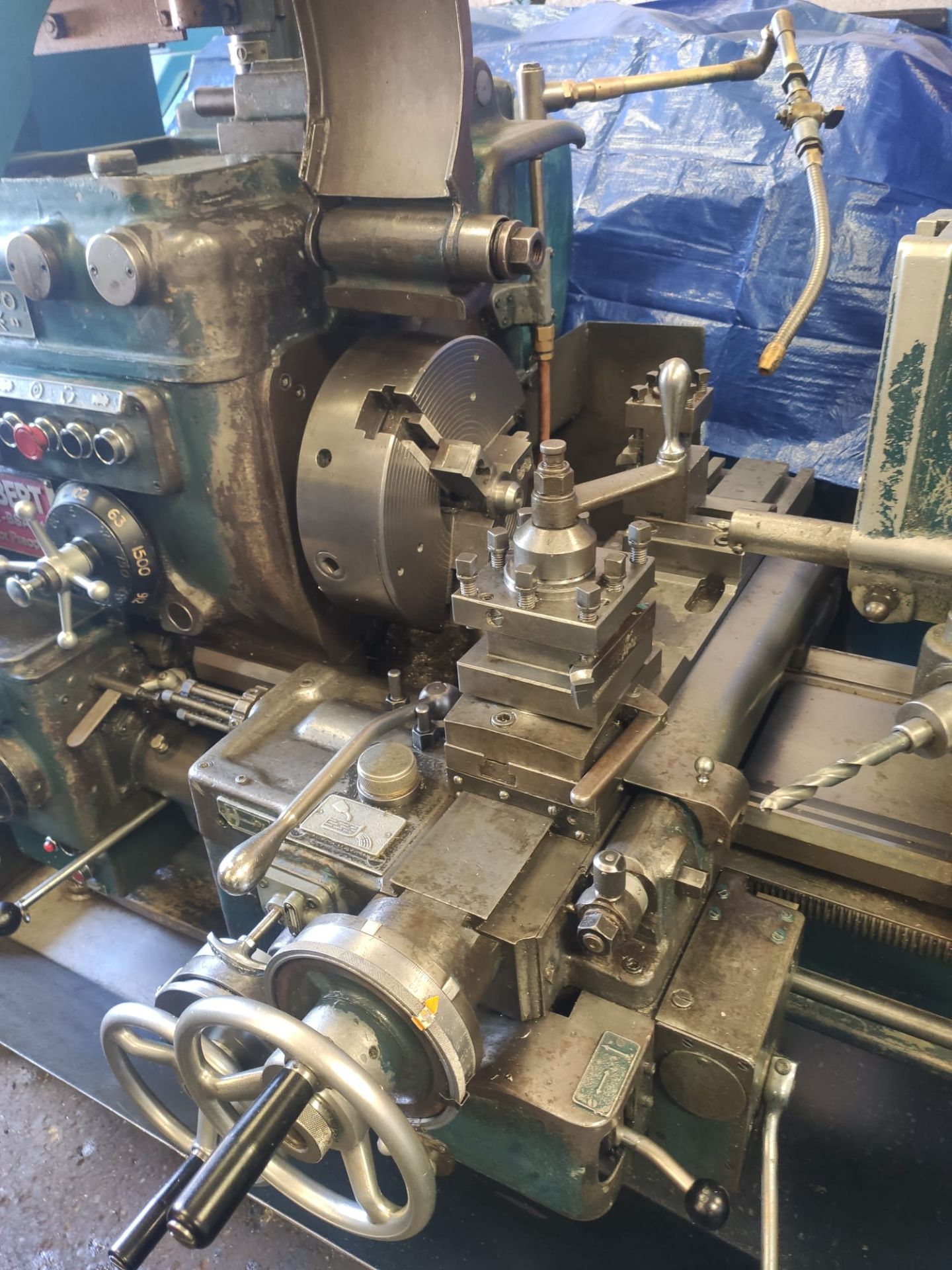 Herbert BSA #4 Preoptive Capstan Lathe - Long Bed - Image 5 of 6