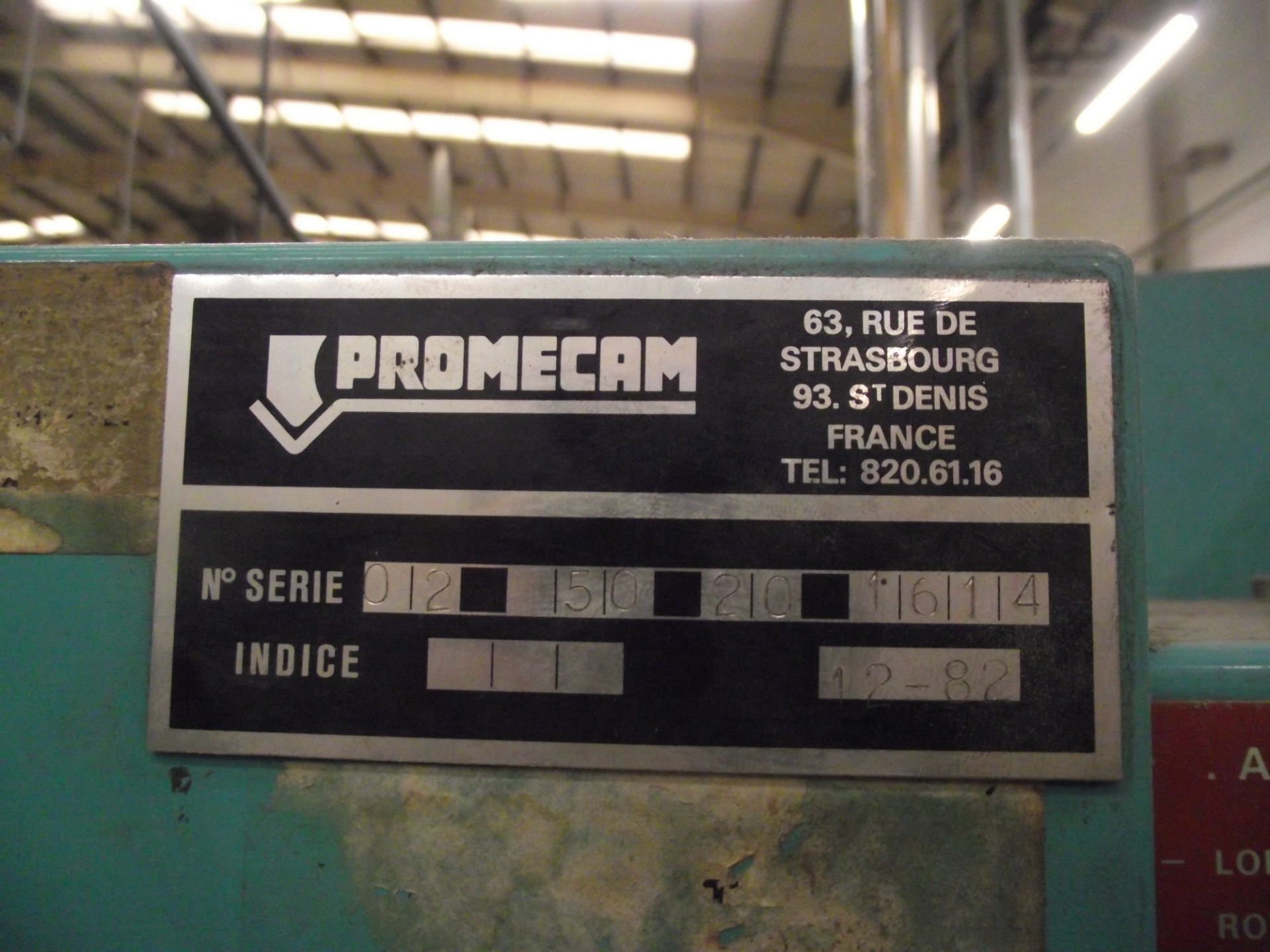 Promecam RG50-20 Pressbrake cw Hurco Autobend 4 Numerical Control,Light Detection & A Qty of Tooling - Image 4 of 14