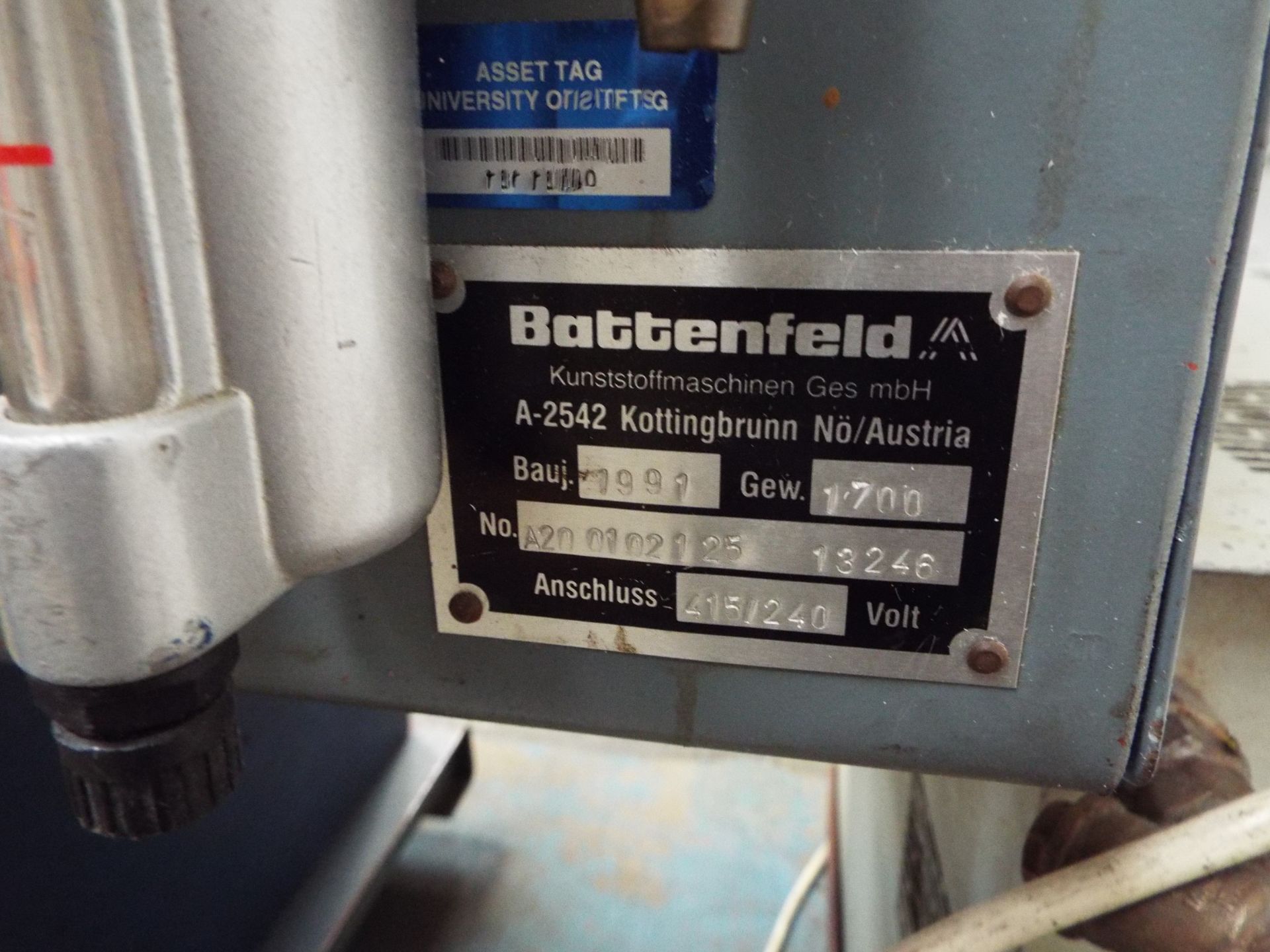 Battenfeld BA200CD Plus Plastic Injection Moulding Machine - Image 11 of 22