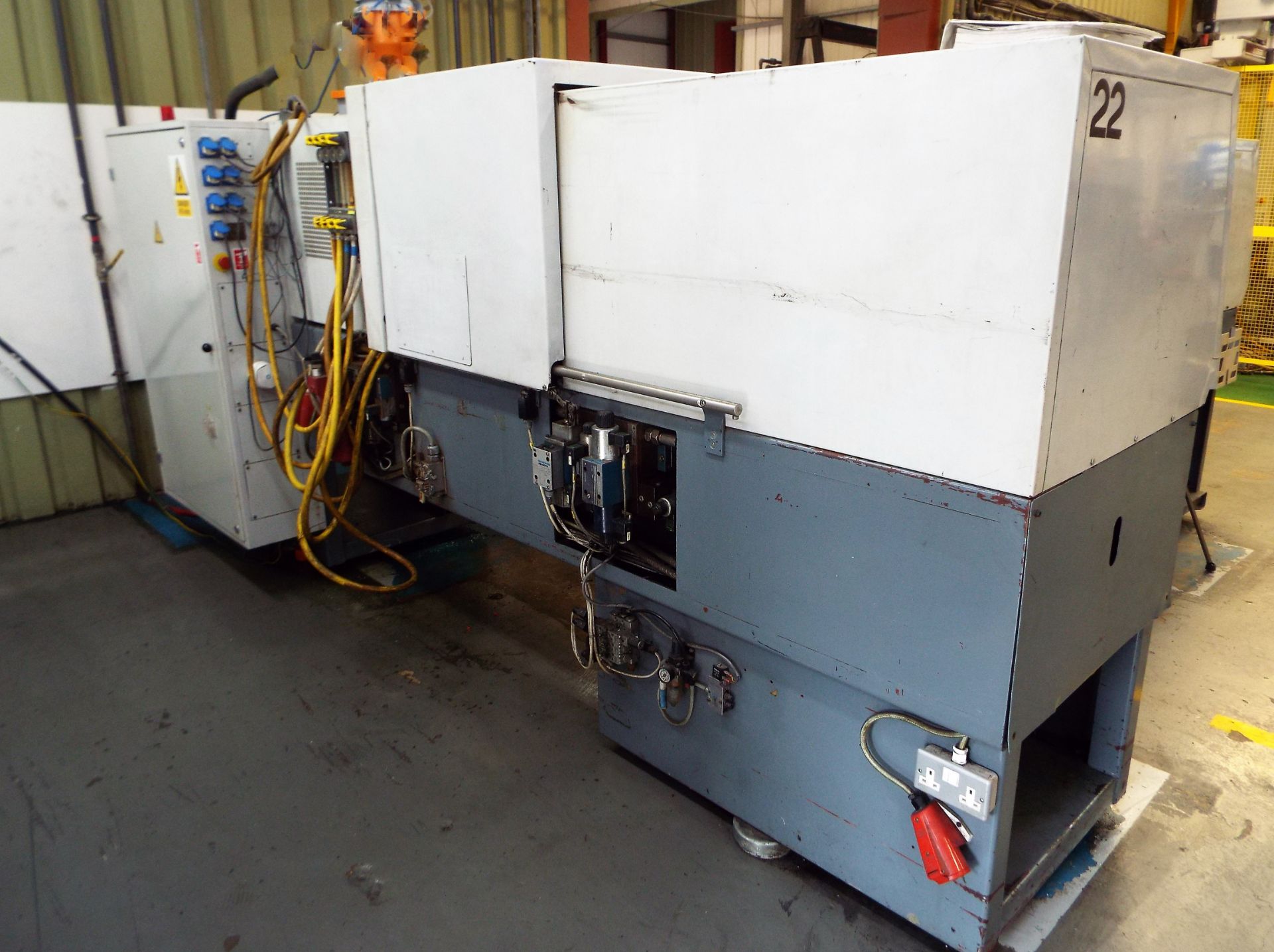 This is for a used Battenfeld BA600 CDC Plus Plastic Injection Moulding Machine cw Unilog 4000B - Image 8 of 15