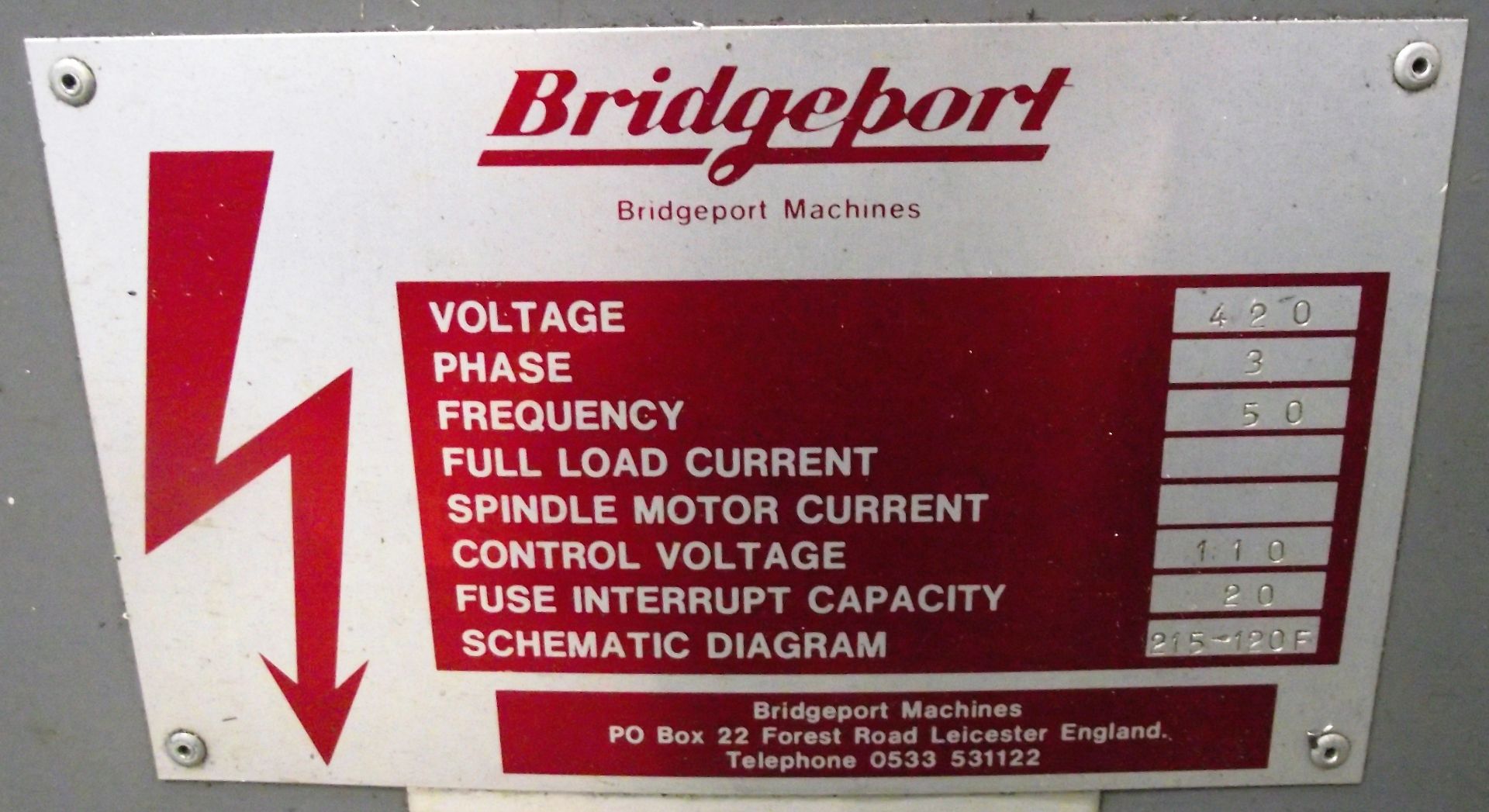Bridgeport Interact 2 - 3 Axis CNC Milling ,Drilling & Boring Machine. - Image 13 of 13