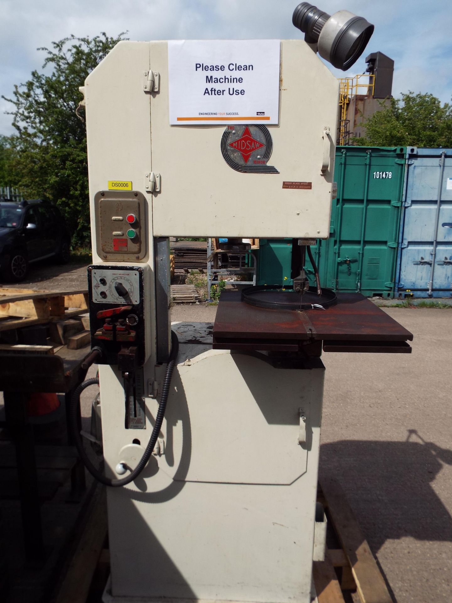 Midsaw Minor Toolroom Vertical Bandsaw - Image 4 of 20