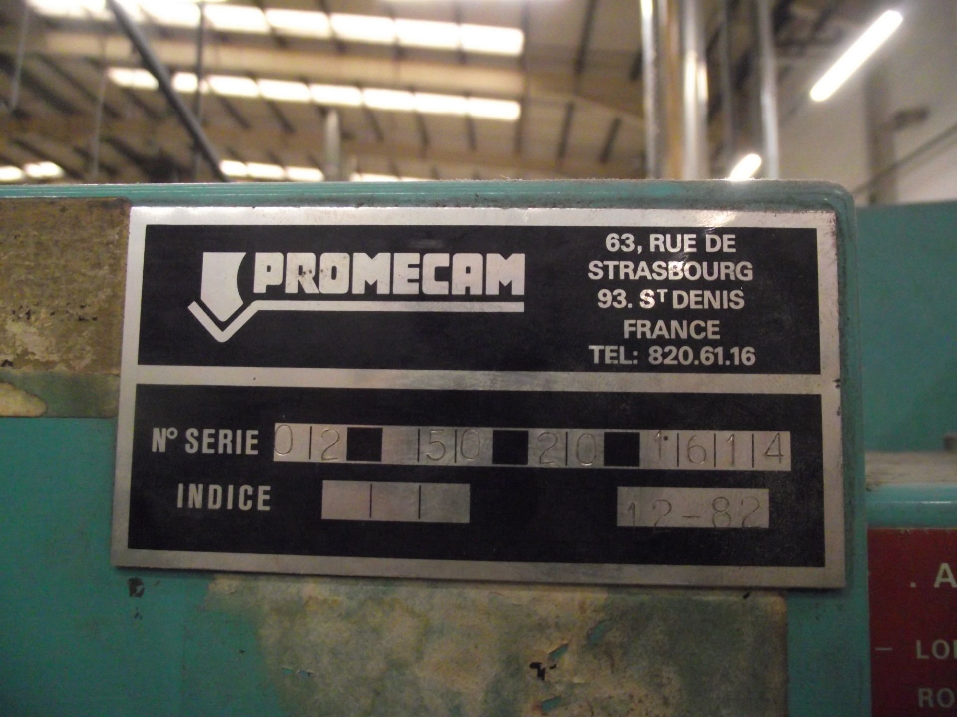 Promecam RG50-20 Pressbrake cw Hurco Autobend 4 Numerical Control,Light Detection & A Qty of Tooling - Image 4 of 15