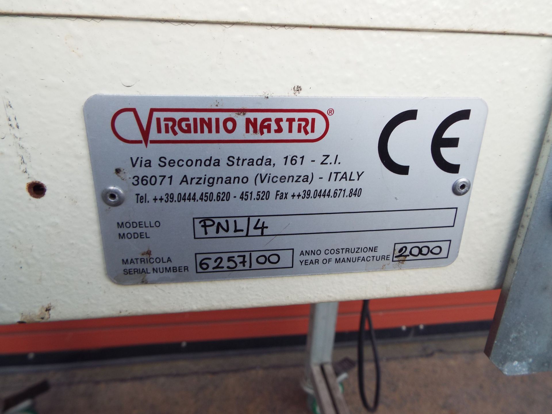 Virginio Nastri Horizontal Conveyor - Image 2 of 9