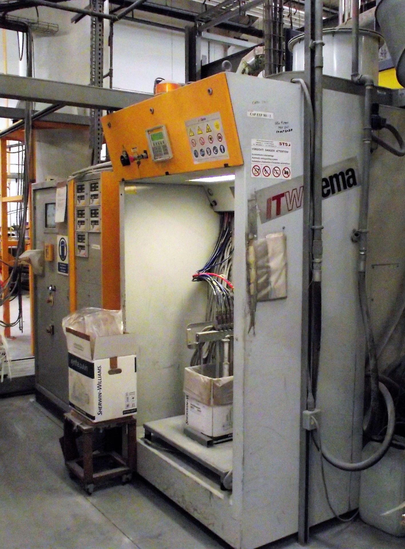 Fully Automated Powder Coating Line cw On Line Chemical "Wet" Pre-treatment Facility. - Image 8 of 18