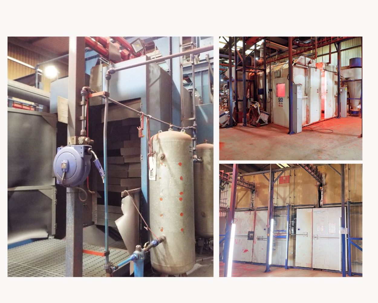 Powder Coating Line(s) For Sale By On Line Timed Auction.