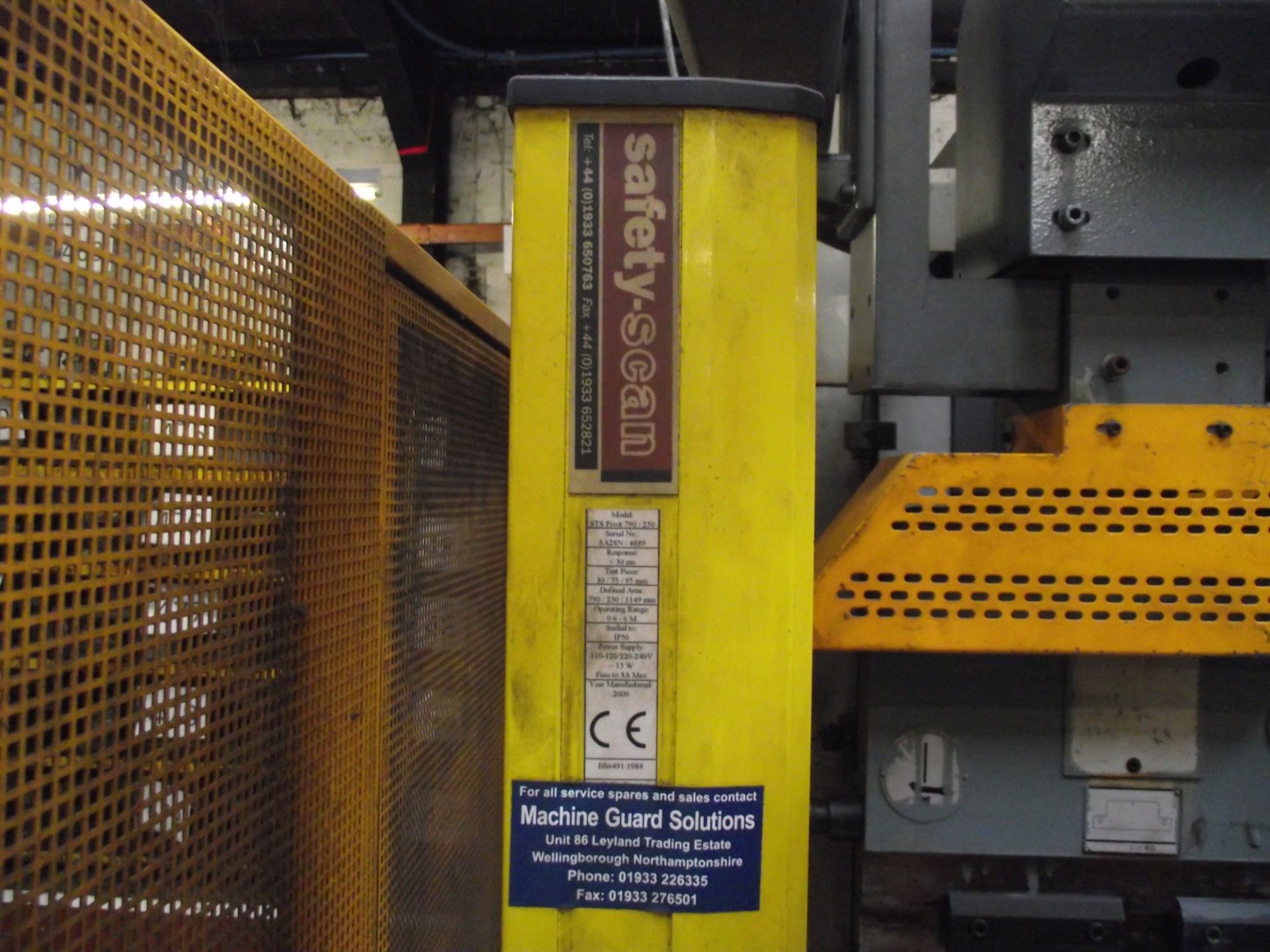 Kingsland Hydraulic Press Brake cw Existing Tooling & Light Detection - Image 12 of 15