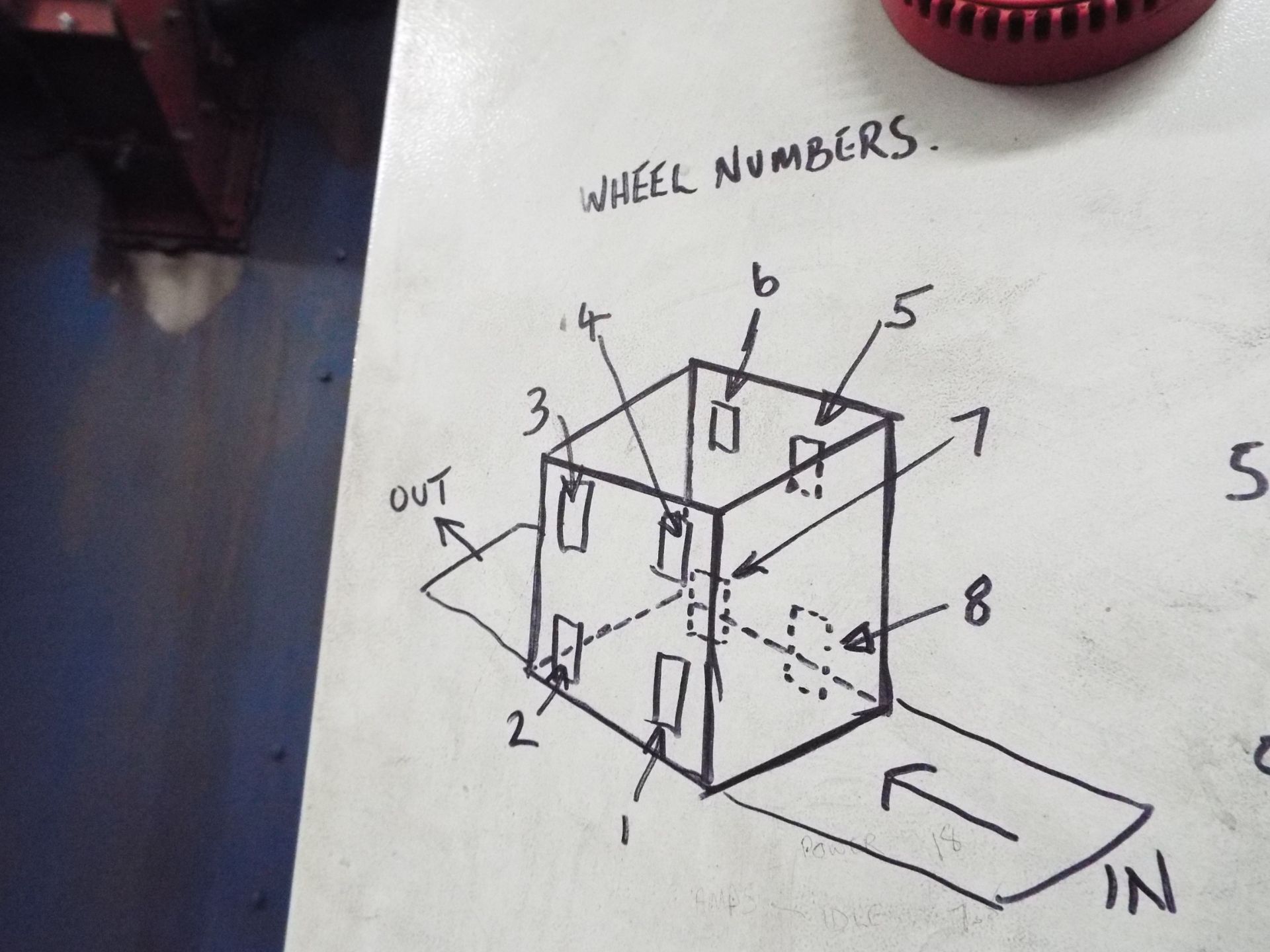 SES (Now Pangborn) 8 Wheel Shot Blasting Machine cw Reverse Jet Dust Filter - Image 9 of 24