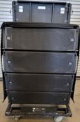 JBL Compact Dual 8" Line Array, Transportation Cart, Soft Cover